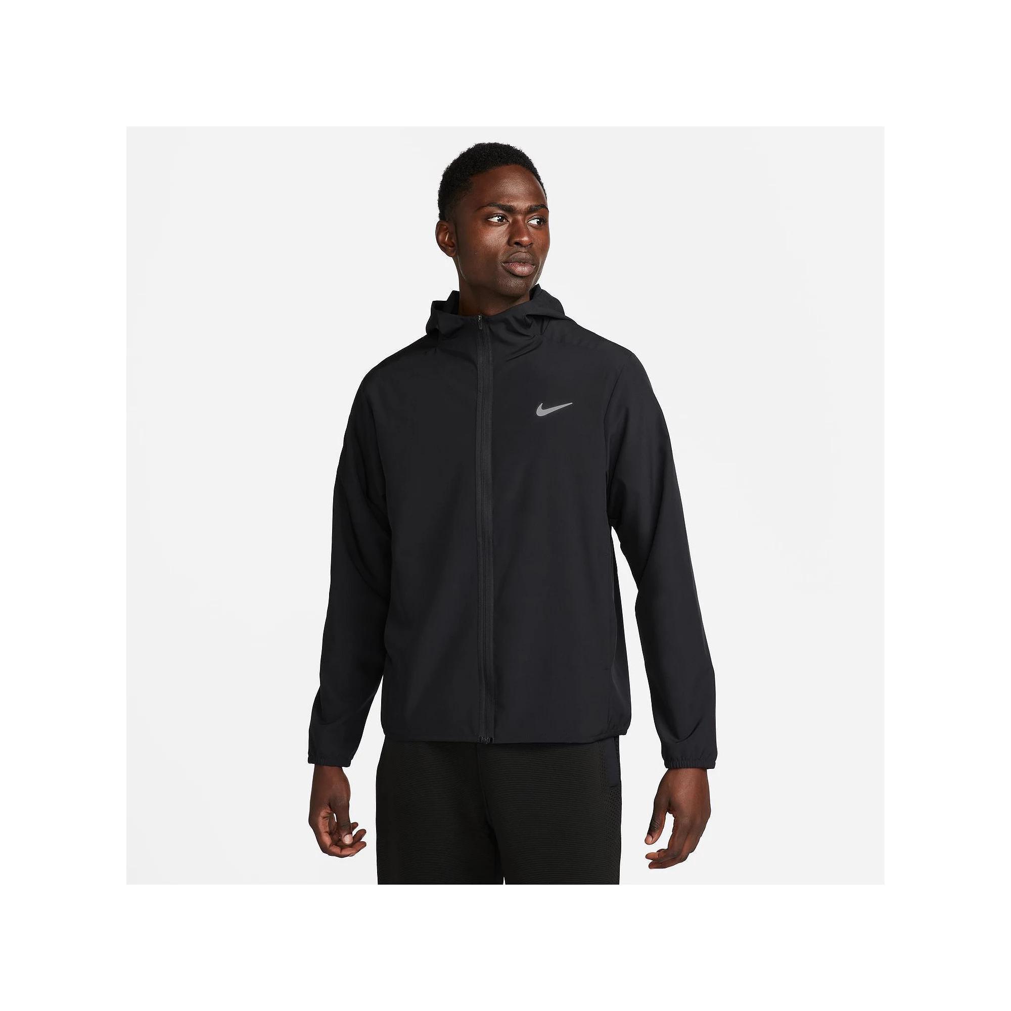Men's Nike Dri-FIT Form Hooded Jacket, Size: XXL, Black Product Image