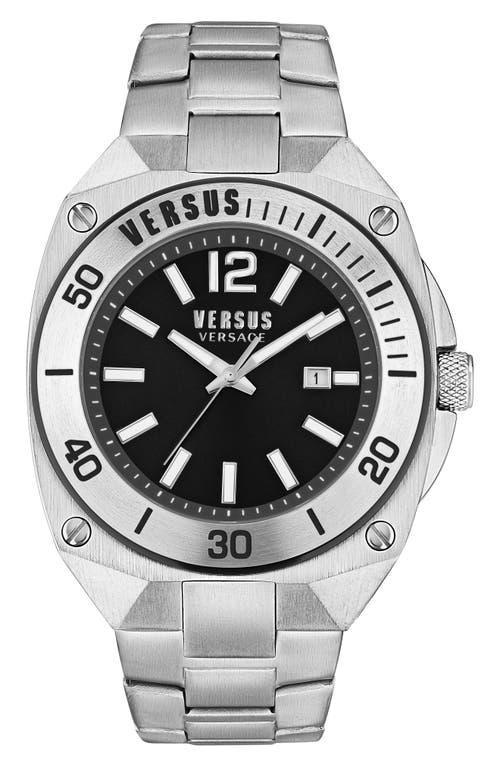 Versace Versus Versace Mens Versus Reaction Analog Blue Silicone Strap Watch Product Image