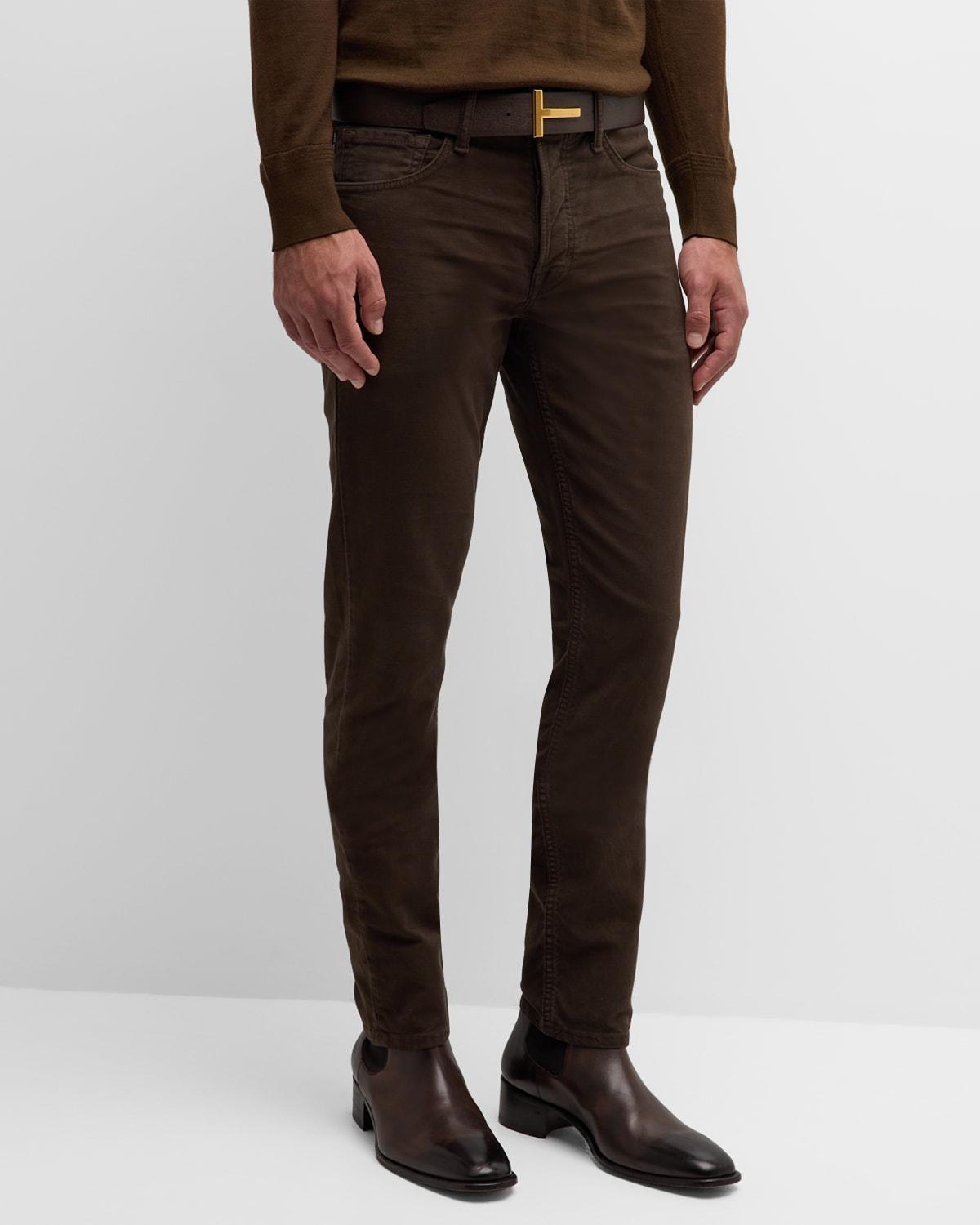 Mens Moleskin Slim-Fit Jeans Product Image