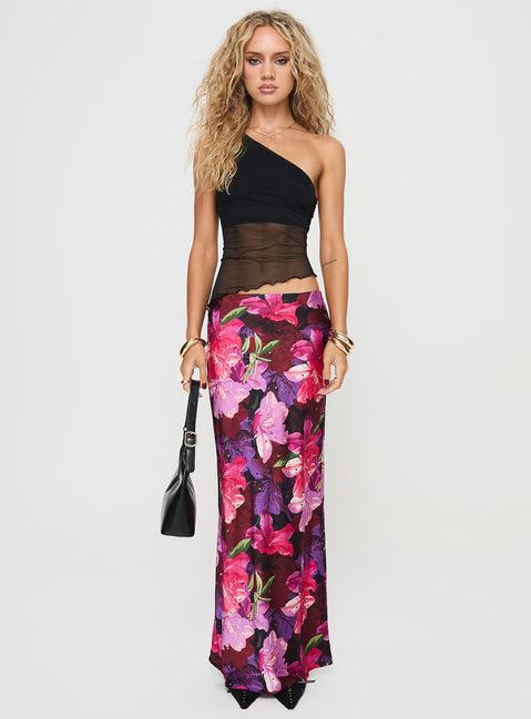 Gilda Asymmetric Top Black Product Image