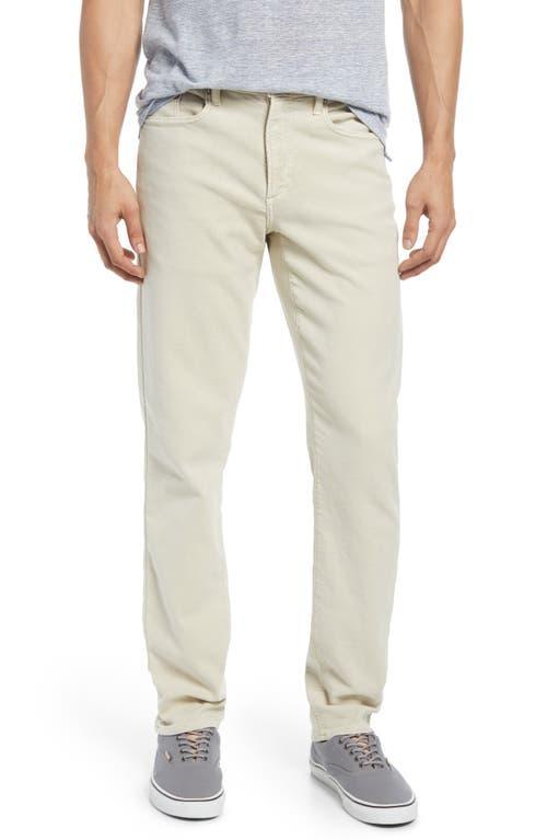 Faherty Stretch Terry 5 Pocket Pants Stone 32 Product Image