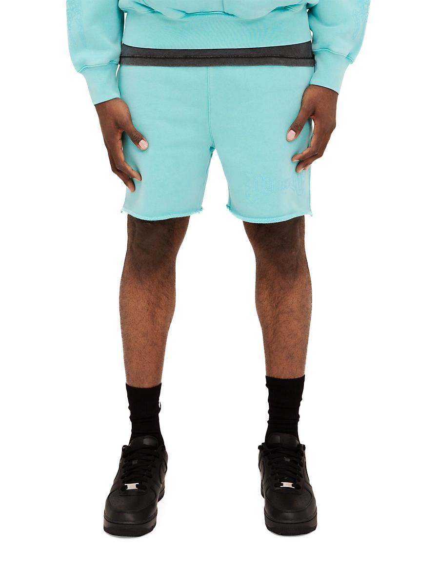 Mens Logo Fleece Drawstring Sweatshorts Product Image