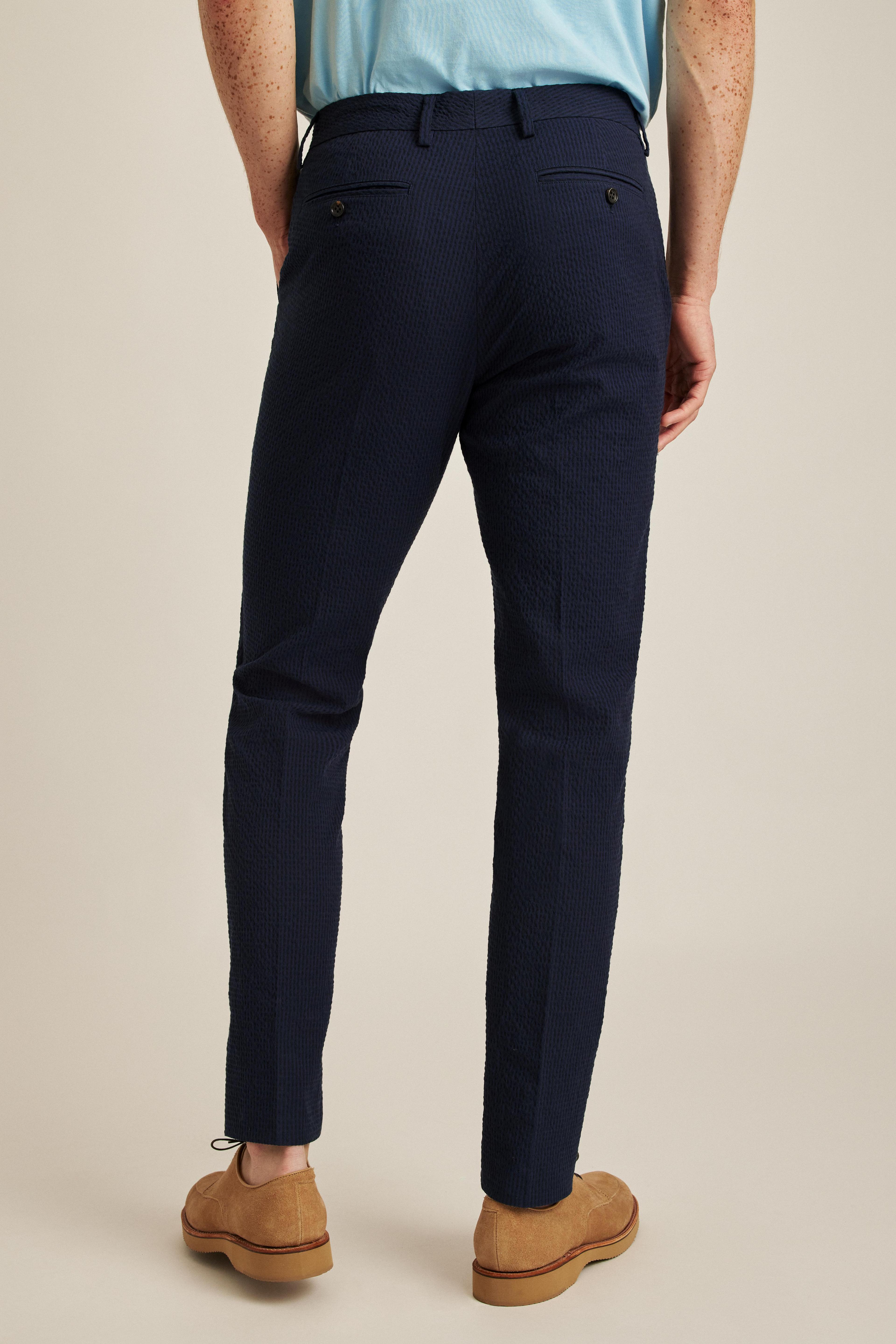 Italian Stretch Seersucker Suit Pant Product Image