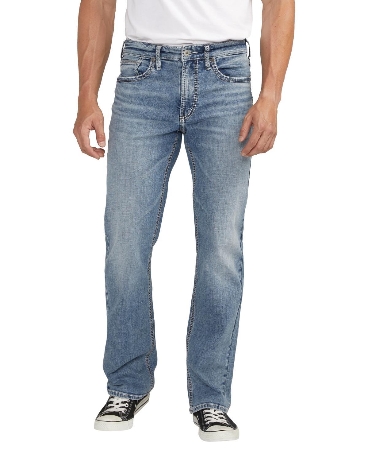 Silver Jeans Co. Mens Gordie Relaxed Fit Straight Leg Jeans Product Image