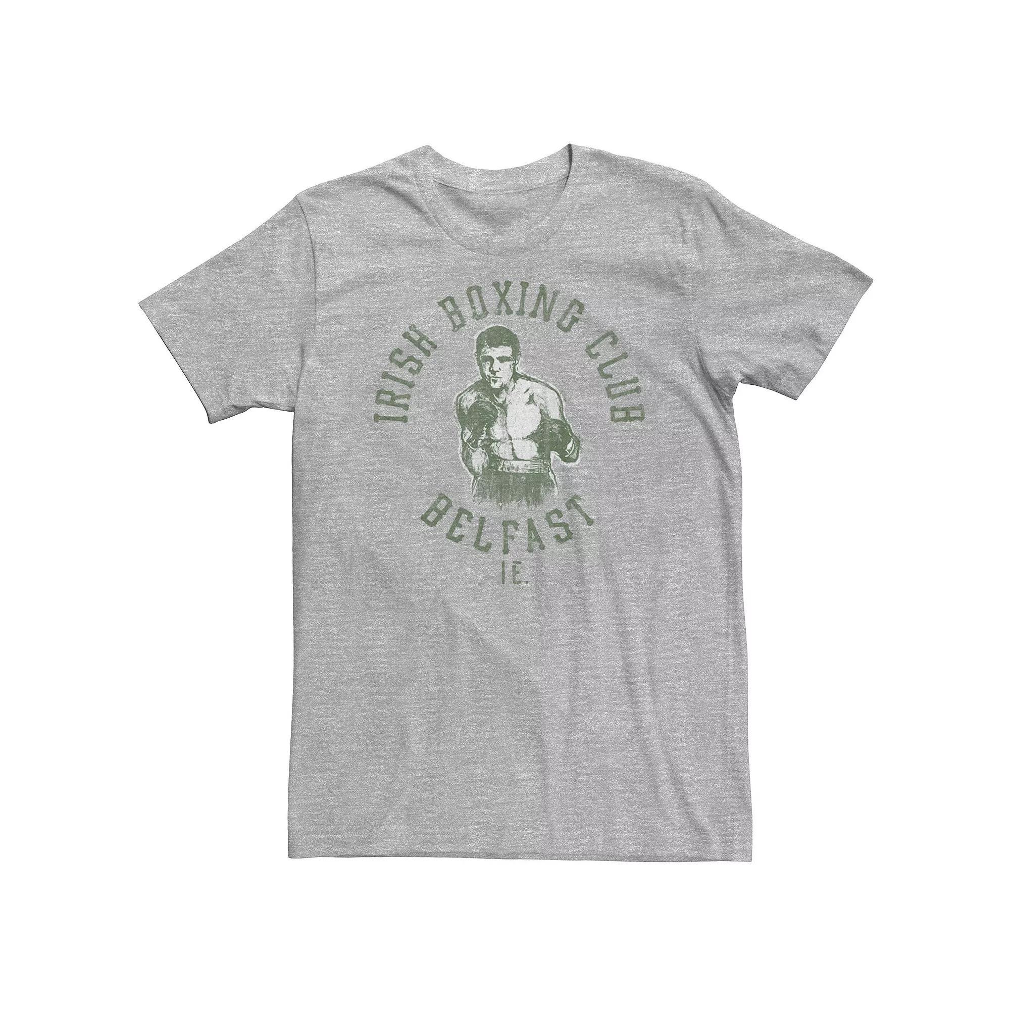 Big & Tall Irish Boxing Club Belfast Tee, Men's,  Product Image