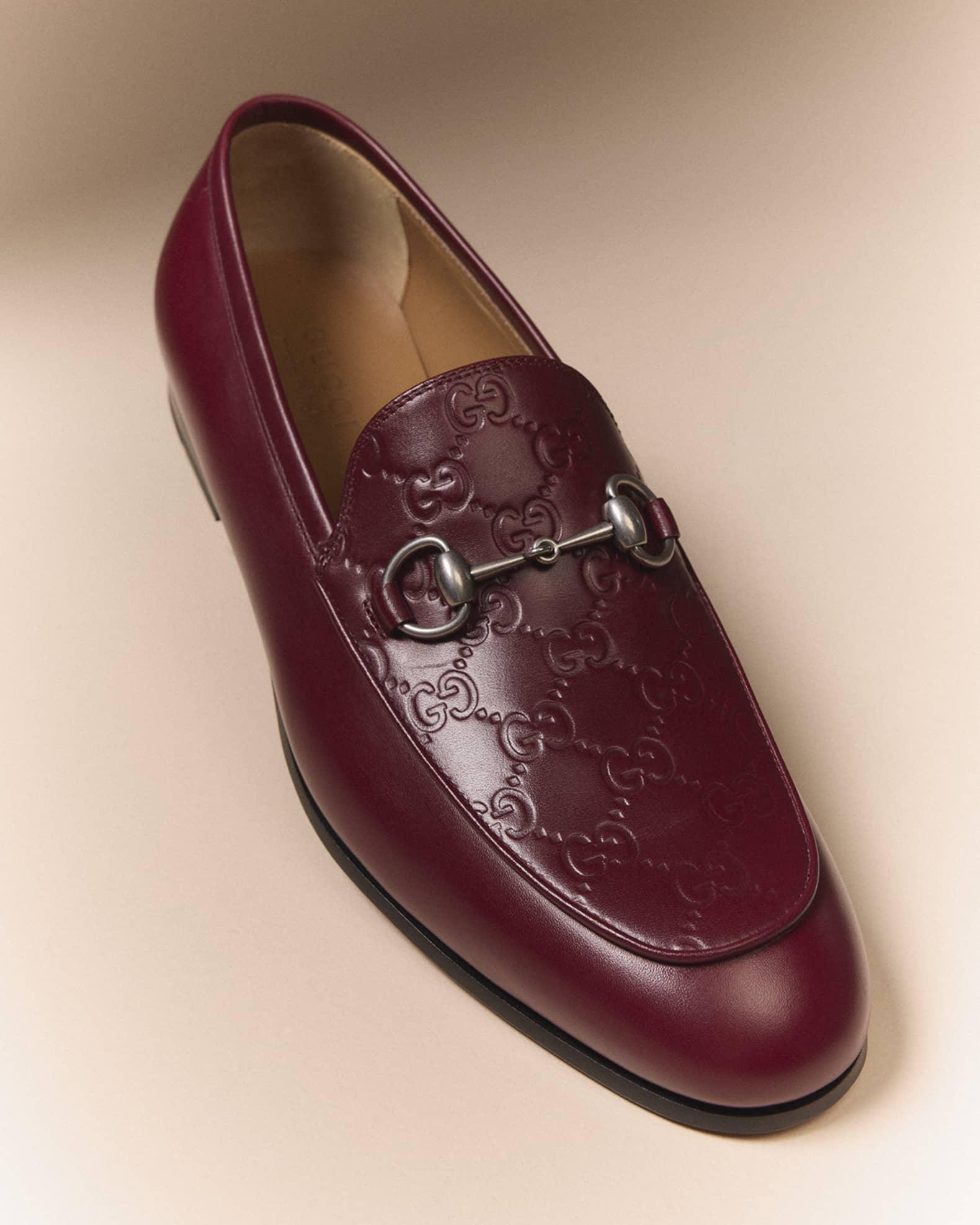 Men's Jordy GG Leather Bit Loafers Product Image