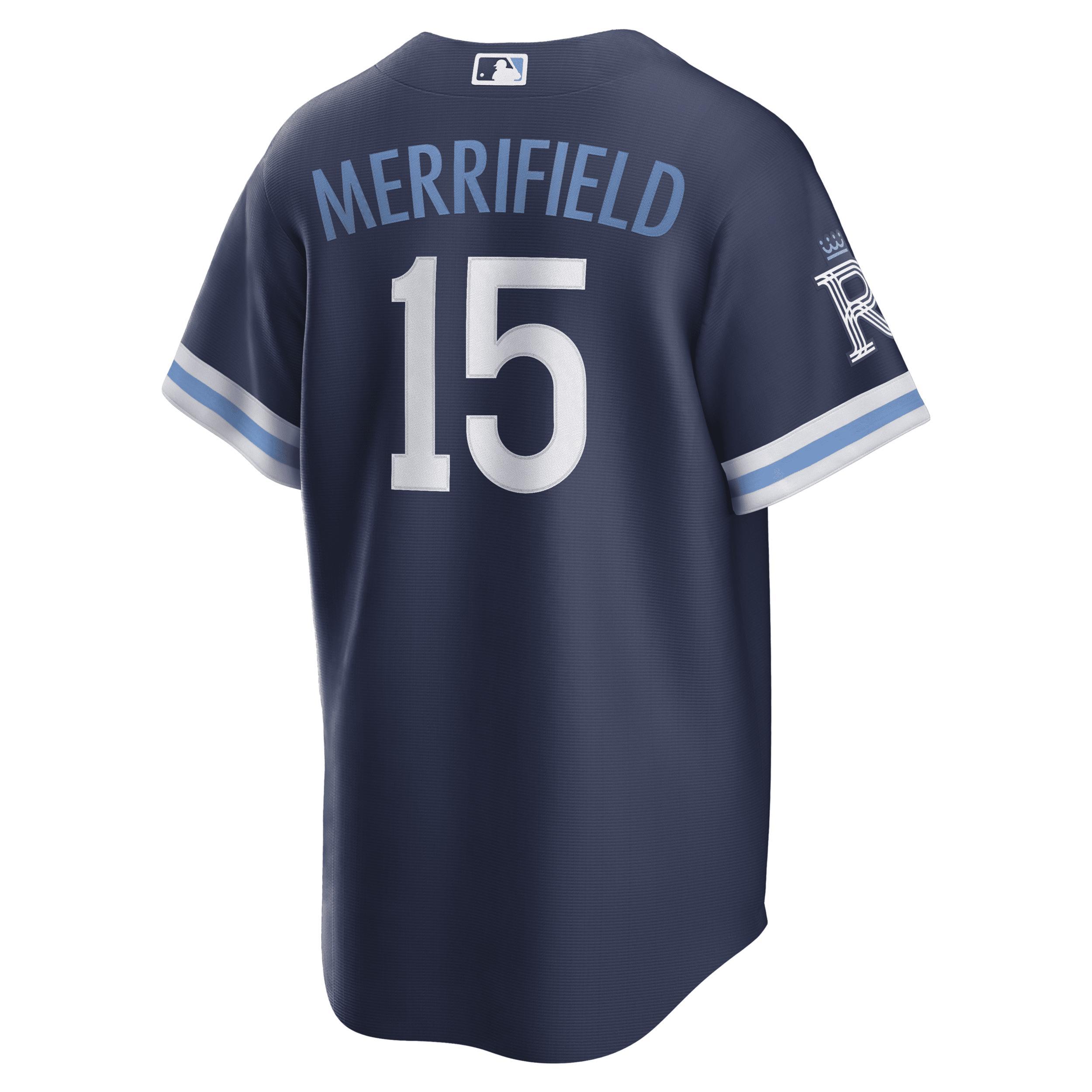 Nike Men's MLB Kansas City Royals City Connect (Whit Merrifield) Replica Baseball Jersey Product Image