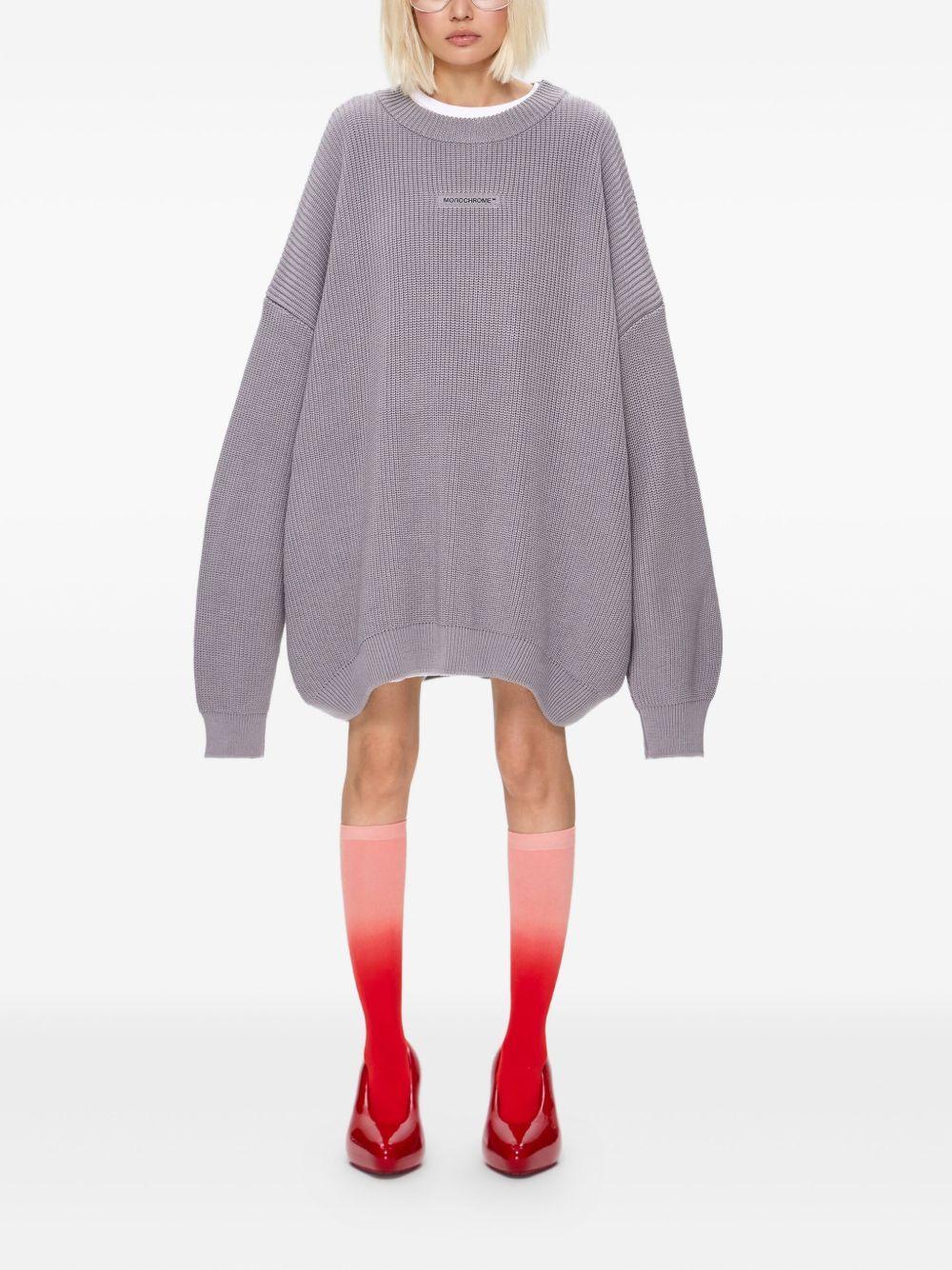 ribbed crew-neck sweater Product Image