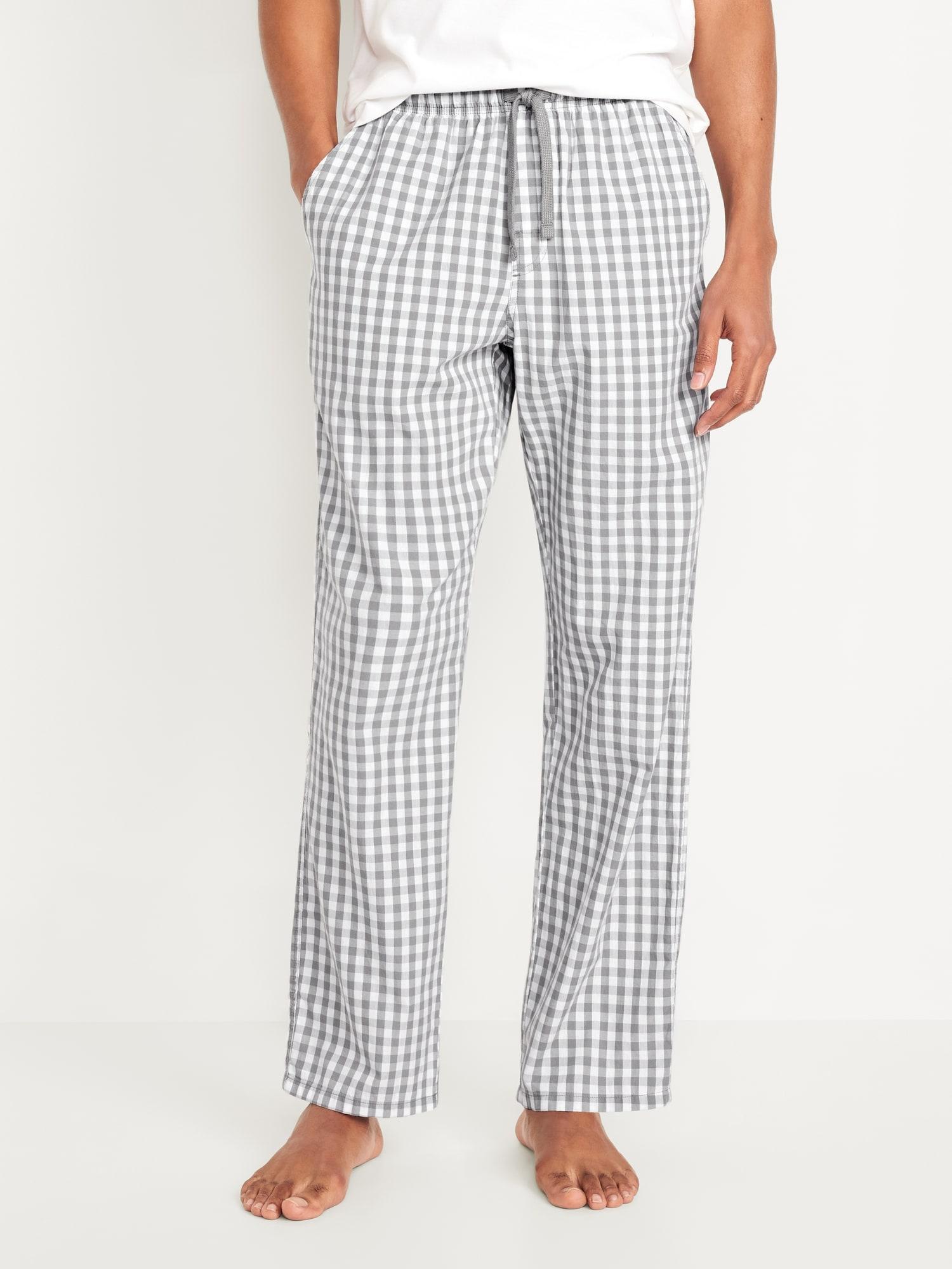 Poplin Pajama Pants for Men Product Image