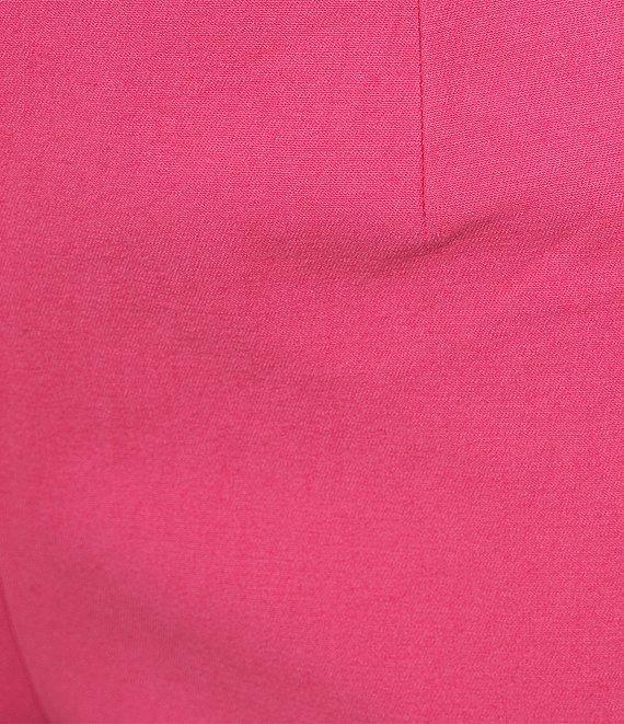 FRANCES VALENTINE Lucy Stretch Cotton High Rise Slim Leg Pants Product Image