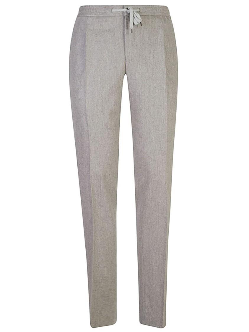 PT TORINO Pantaloni Soft Confort Linea Jogger In Gray Product Image