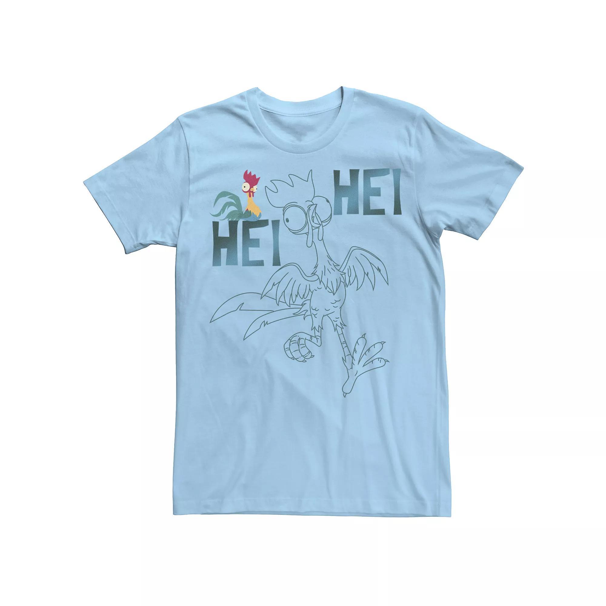 Disney's Moana Hei Hei Men's Outline Tee,  Product Image