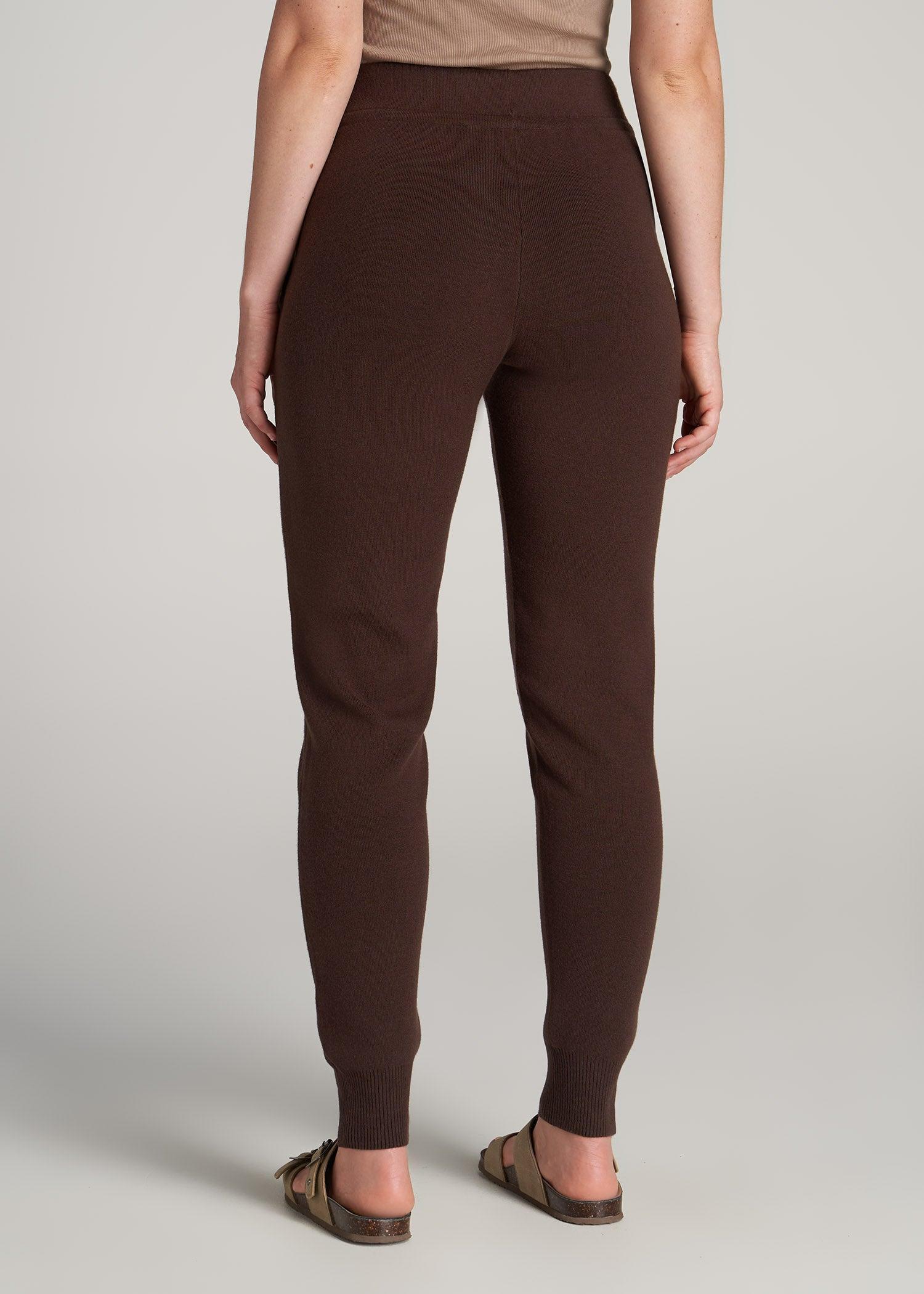 Women's Tall Knit Lounge Jogger in Chocolate Product Image