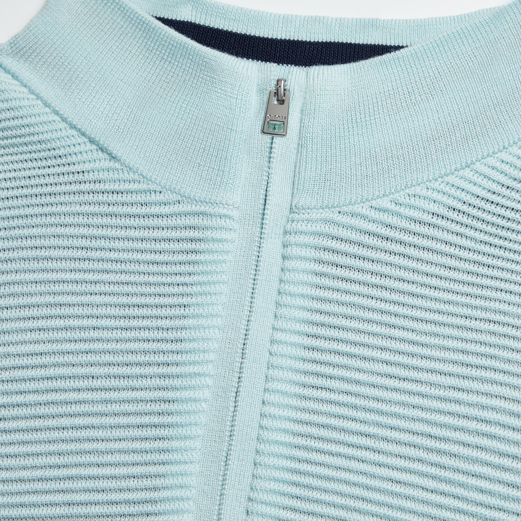 WIND BREAKER MERINO WOOL QUARTER ZIP PULLOVER Product Image