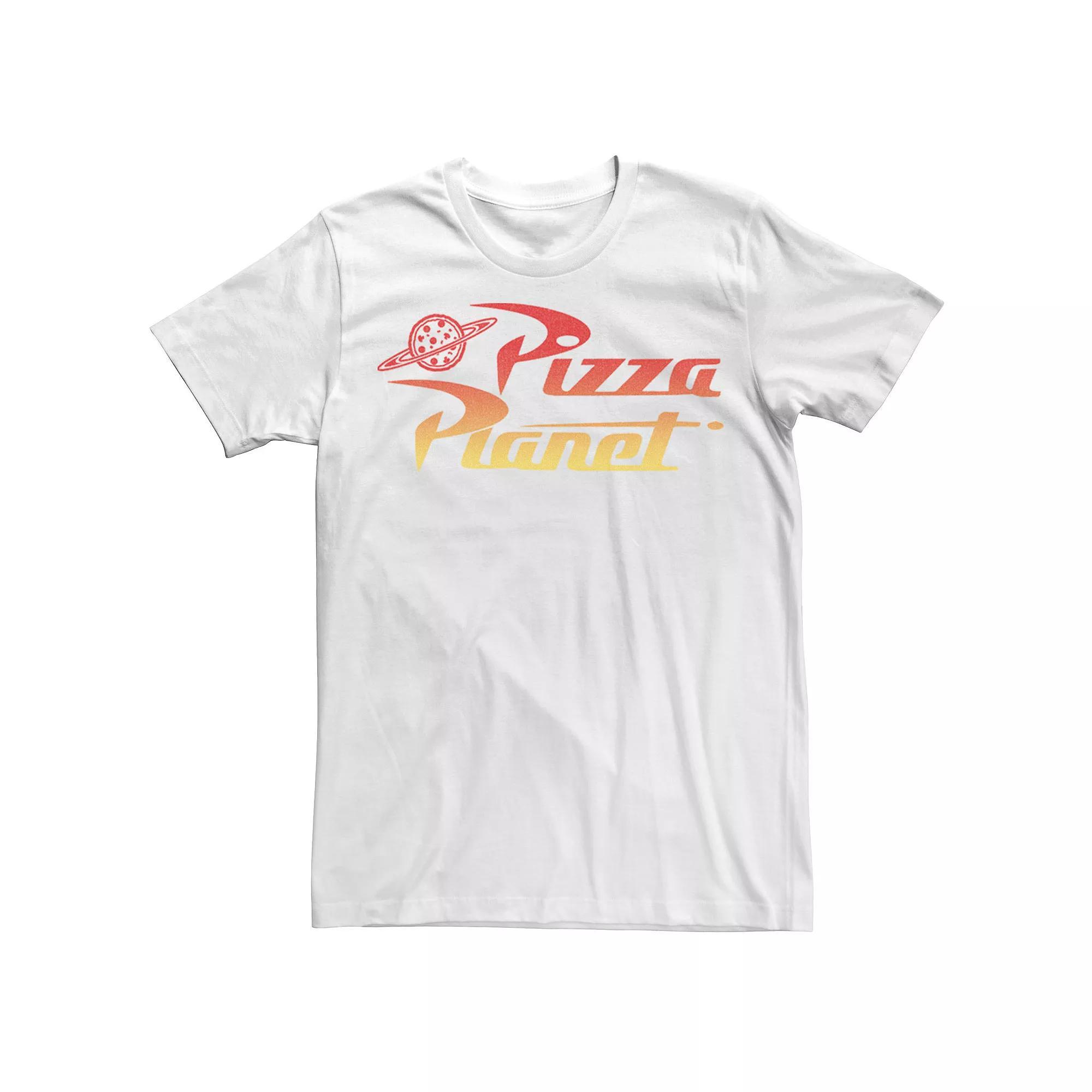 Disney / Pixar's Toy Story Men's Pizza Planet Gradient Logo Tee,  Product Image