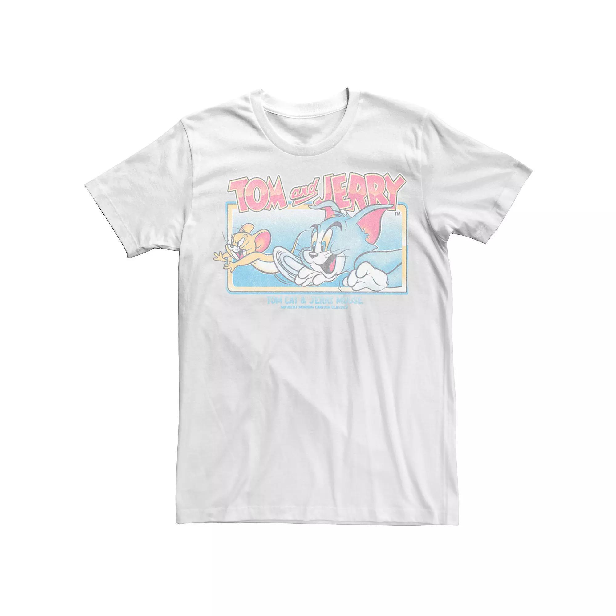 Men's Tom And Jerry Playful Friends Tee,  Product Image