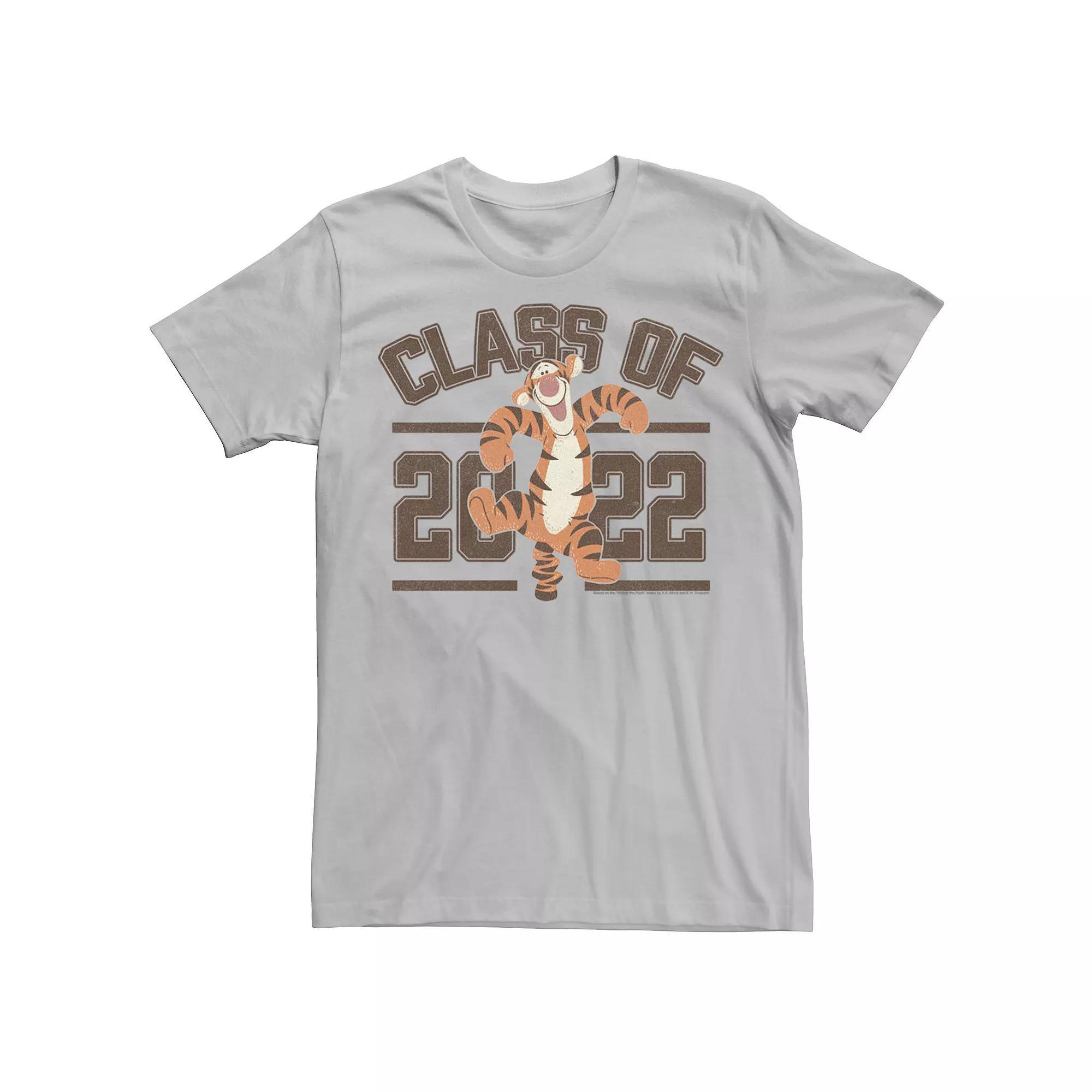 Disney's Winnie The Pooh Tigger Class Of 2022 Men's Tee,  Product Image