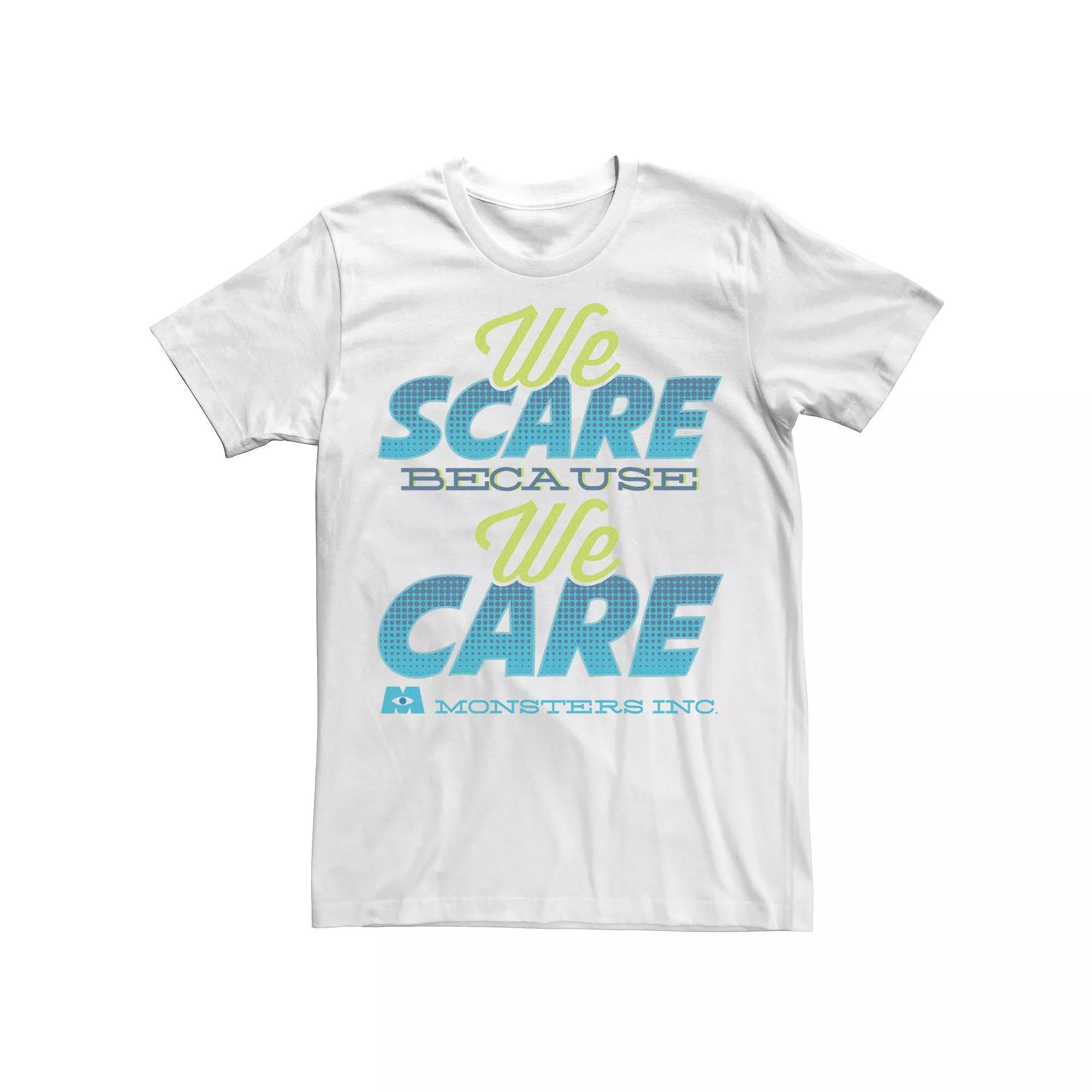 Disney / Pixar's Monsters University Men's Scaring Is Caring Tee,  Product Image