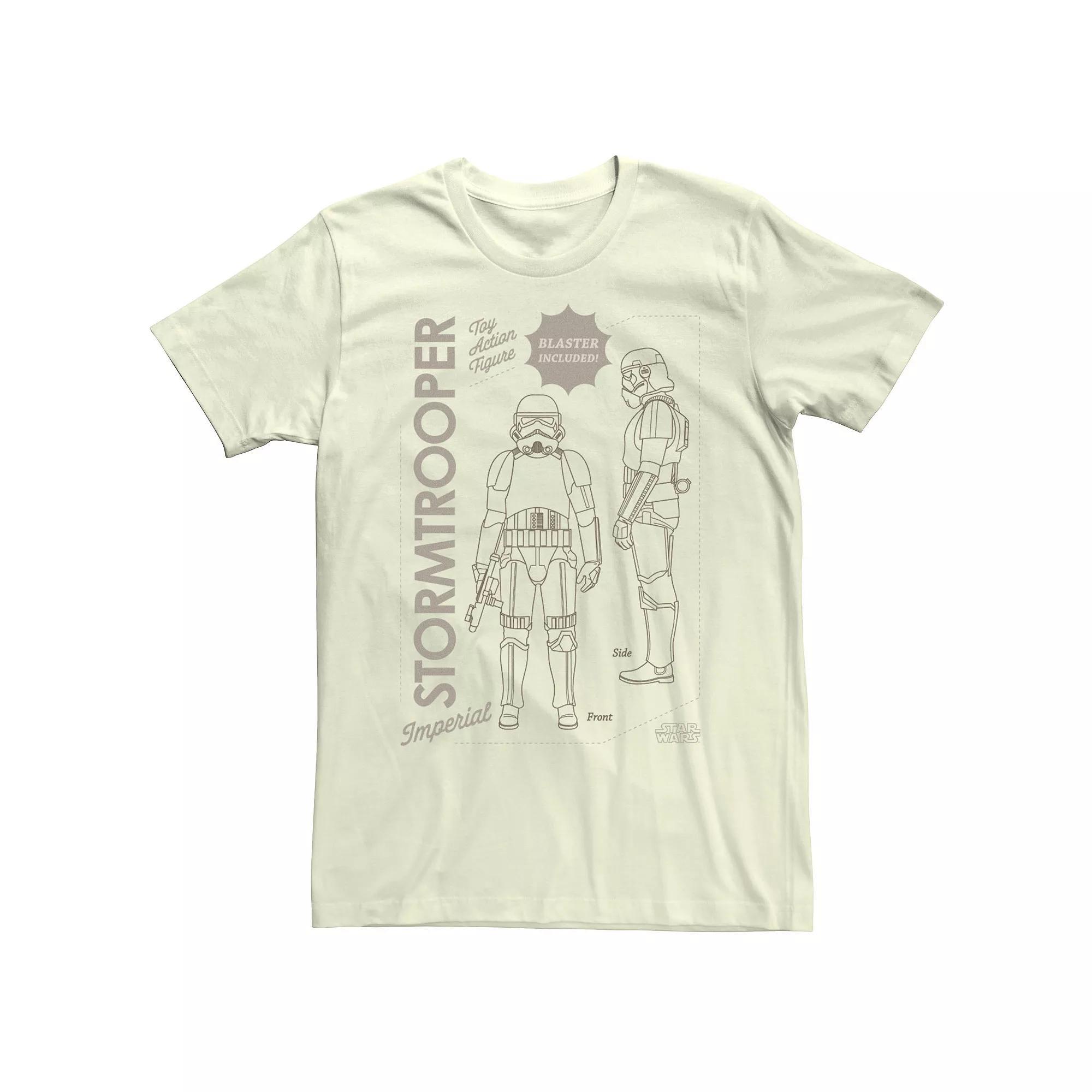 Men's The Mandalorian Stormtrooper Action Figure Tee,  Product Image
