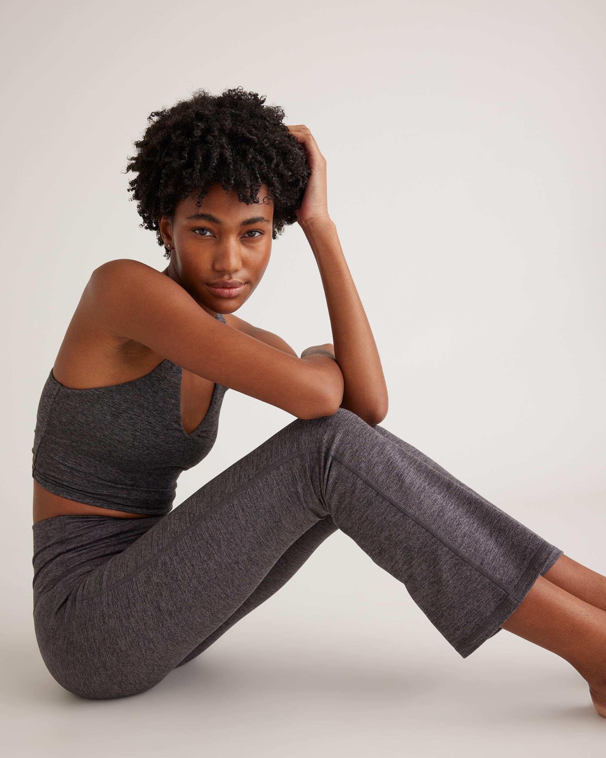 Quince | Women's Ultra-Soft Cropped Bootcut Pants Size XS, Polyester Product Image