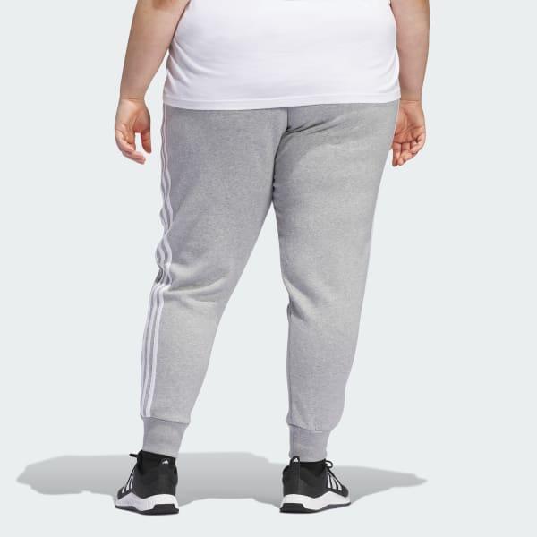 adidas Essentials 3 Stripes Fleece Jogger (Plus Size) Product Image