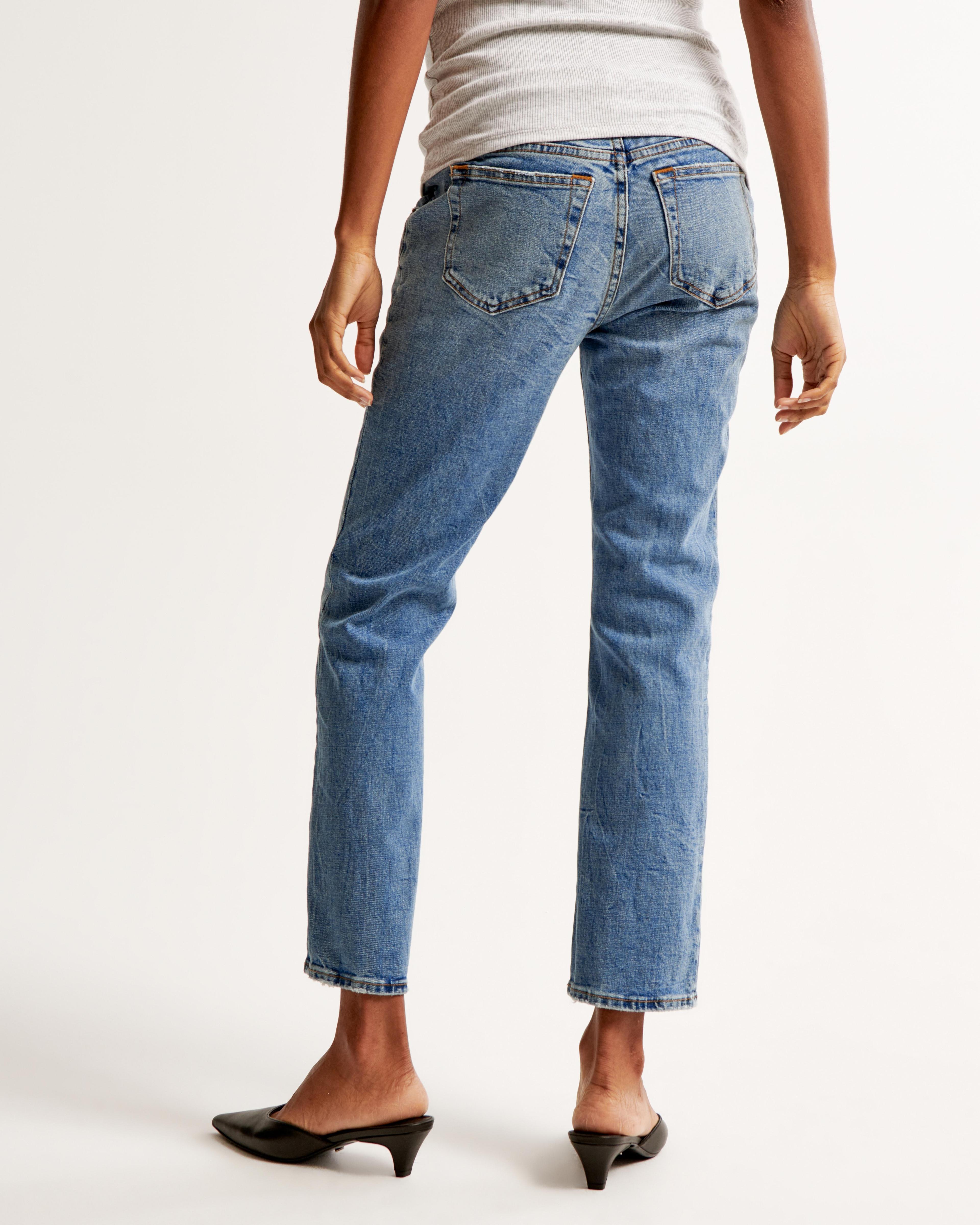 Maternity Ankle Straight Jean Product Image