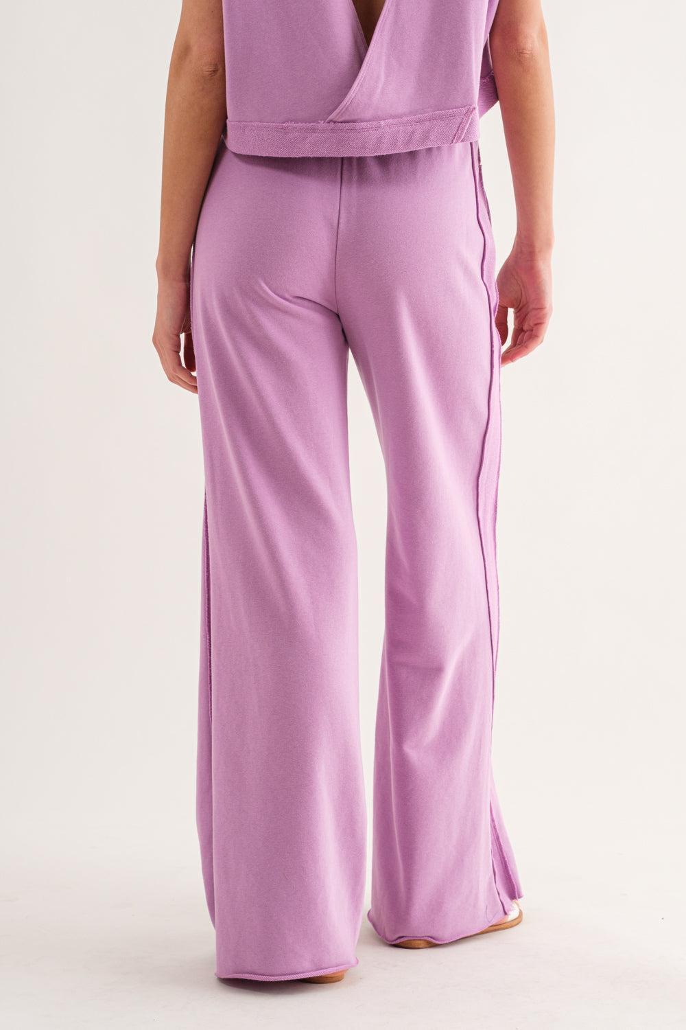 Wide Leg Relaxed Fit Pants Product Image