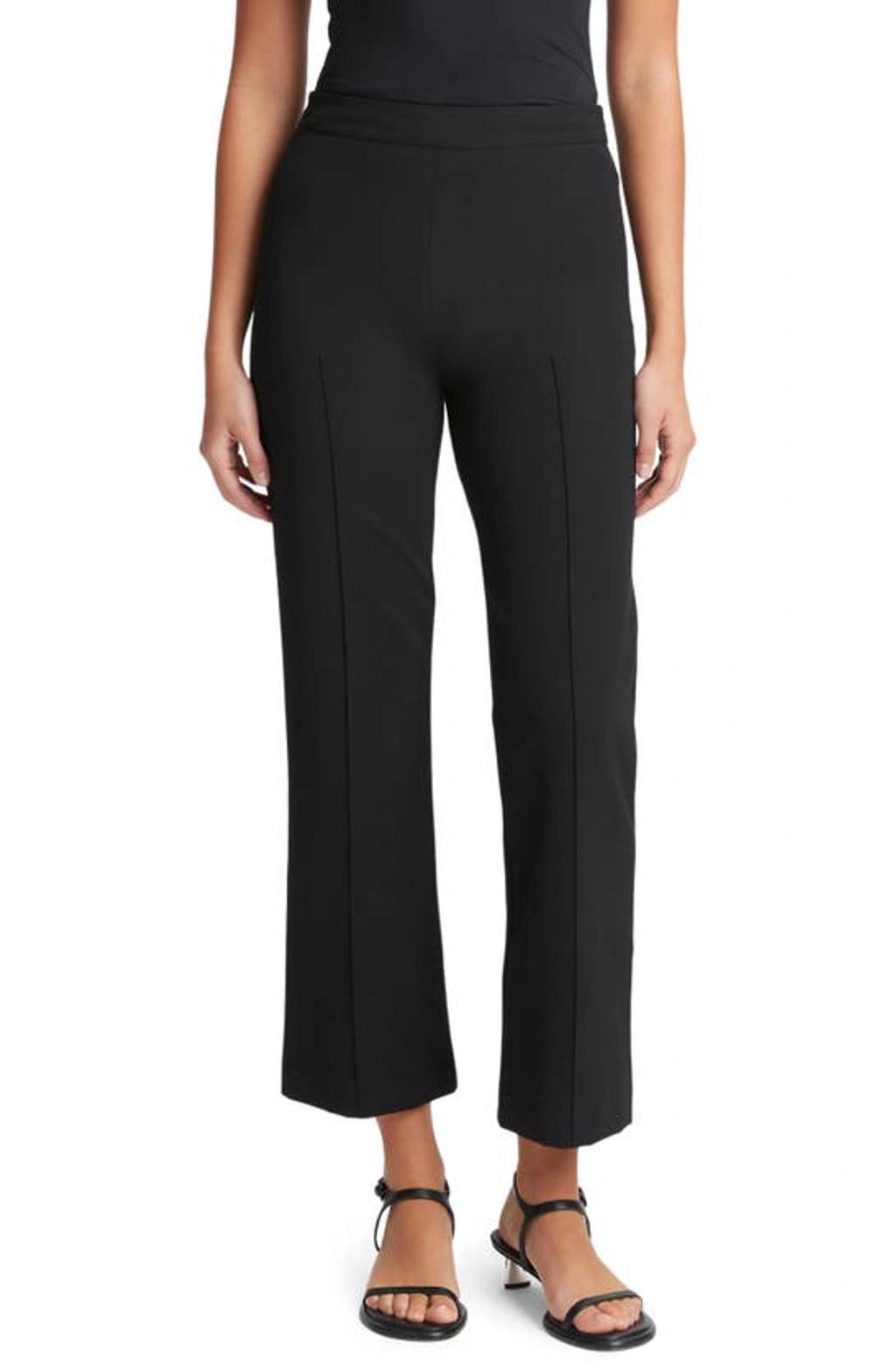 Vince Mid Rise Pintuck Crop Pants Product Image