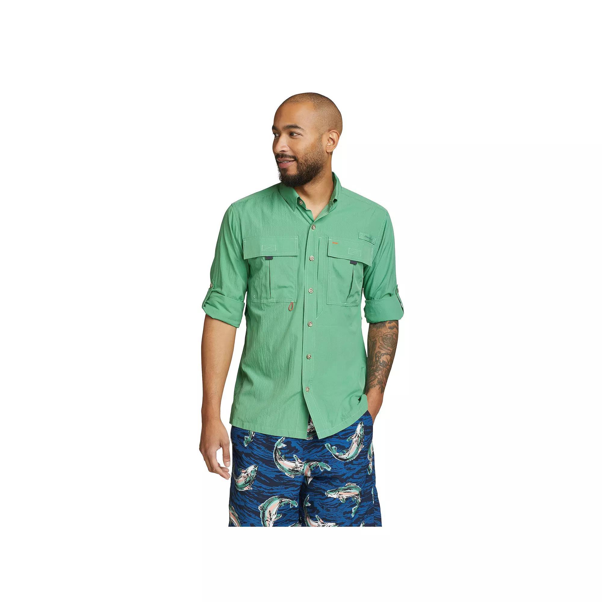 Men's Eddie Bauer Long Sleeve UPF Guide 2.0 Shirt,  Product Image