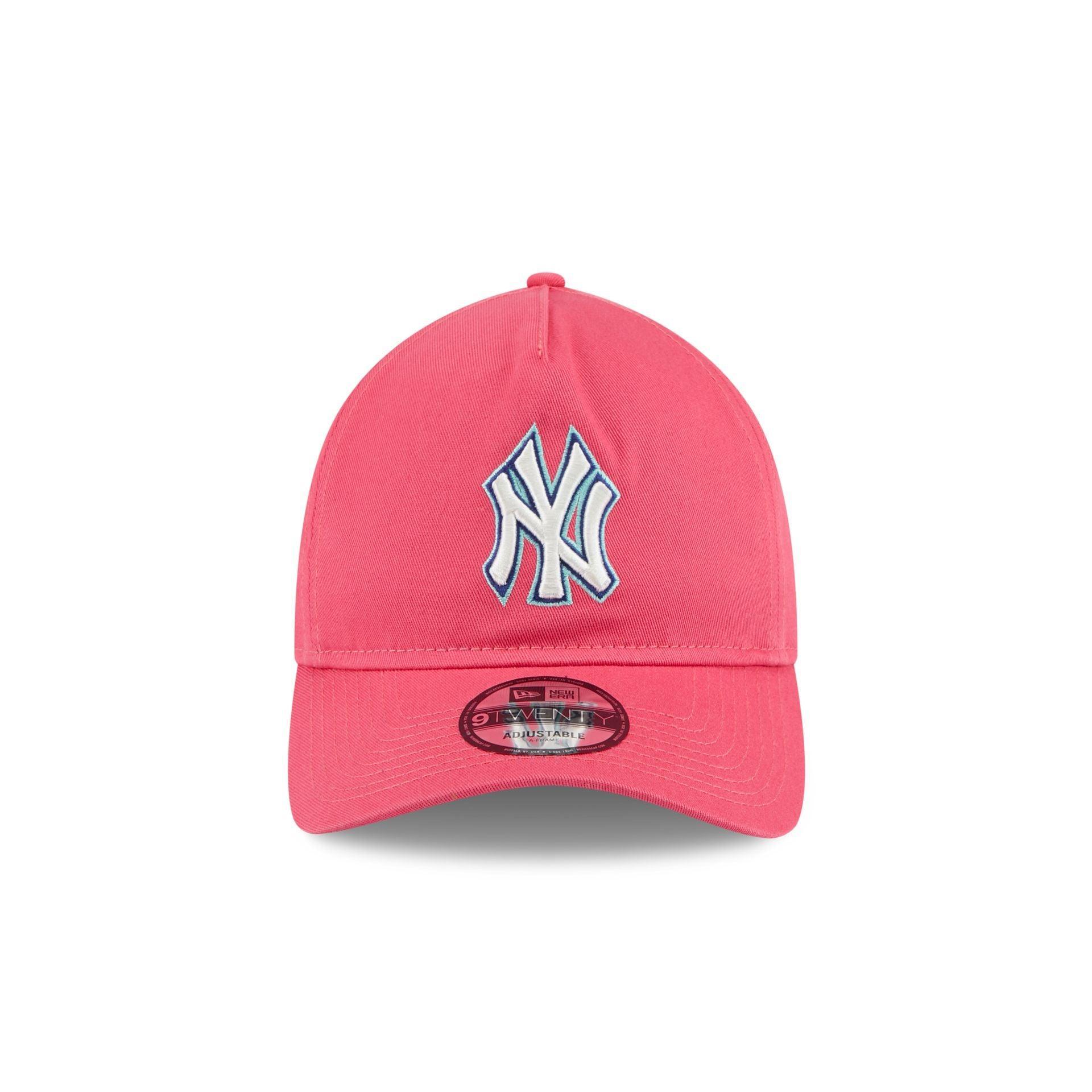 New York Yankees Coral 9TWENTY A-Frame Adjustable Hat Male Product Image