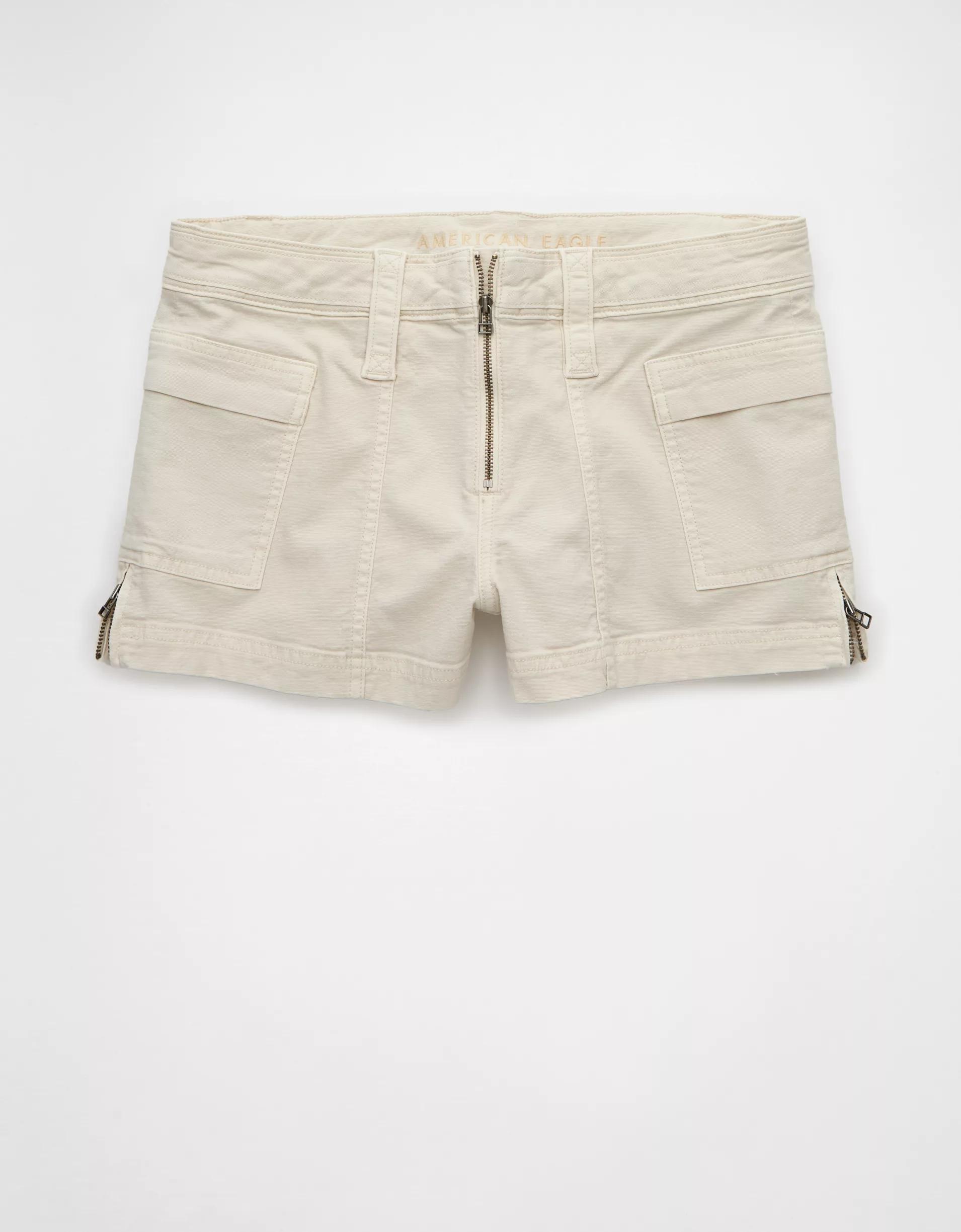 AE Stretch Low-Rise Cargo Short Short Product Image