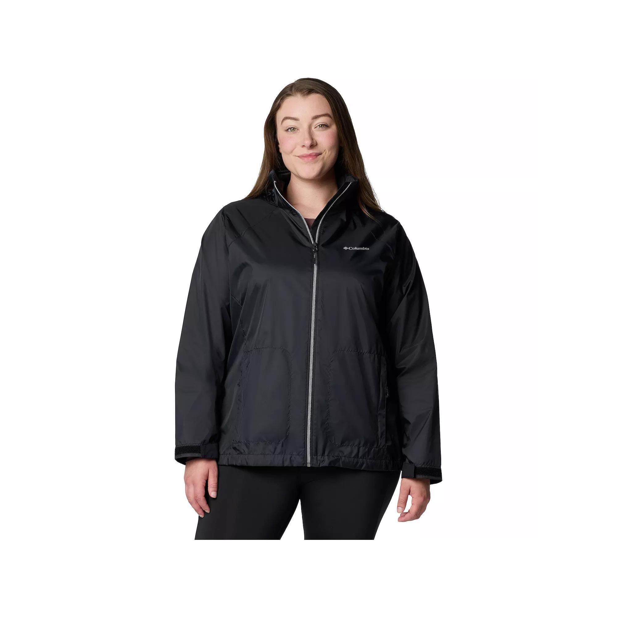 Plus Size Columbia Switchback IV Jacket, Women's, Size: 1XL, Black Product Image