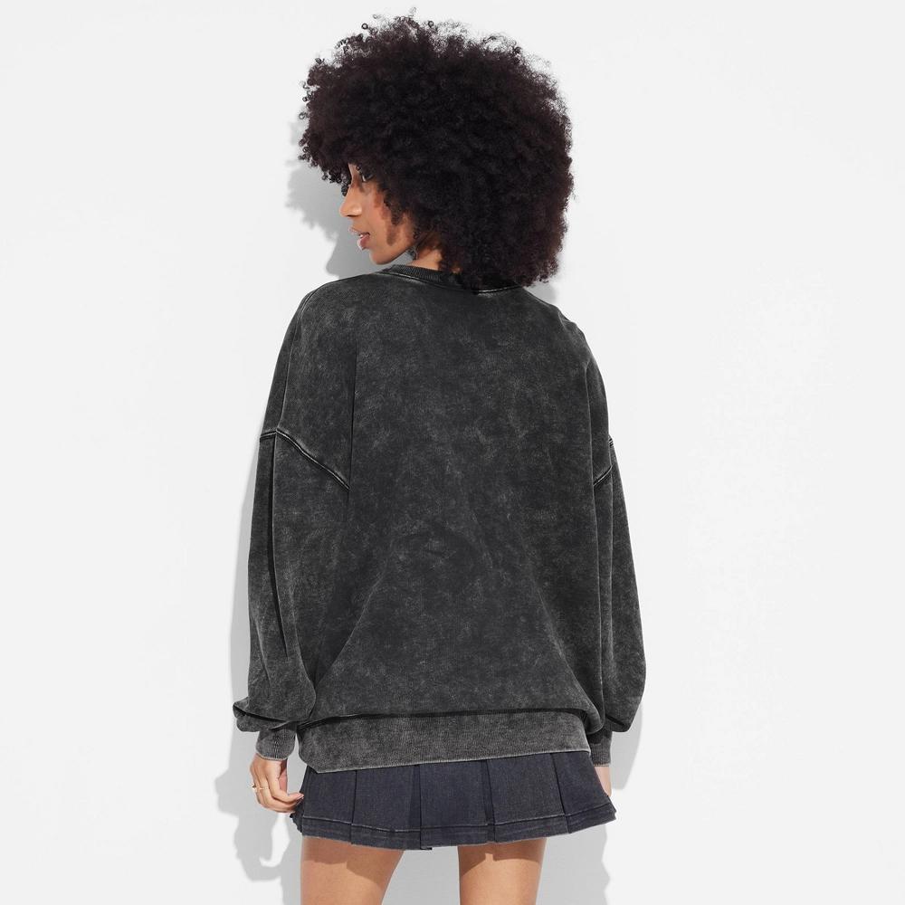 Women's Oversized Pullover Sweatshirt - Wild Fable™ Product Image