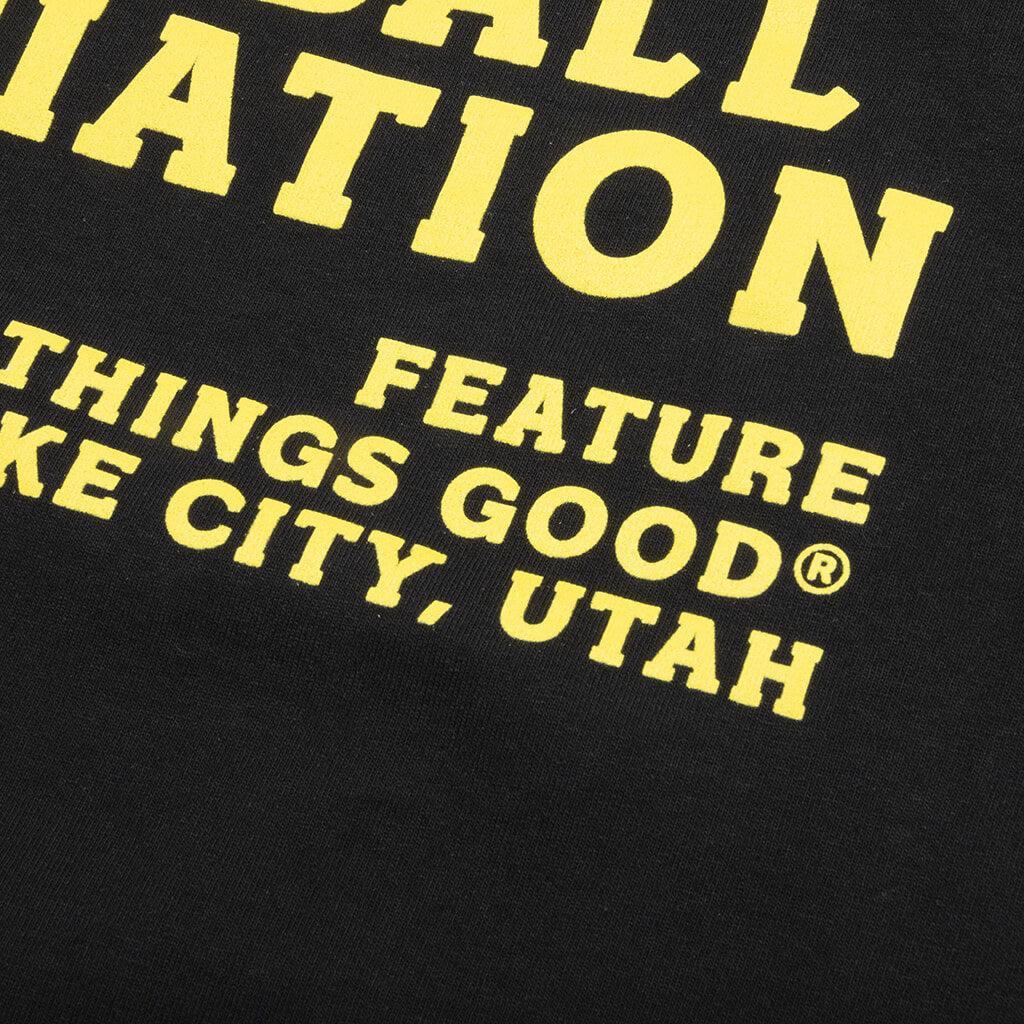 NBA Salt Lake City Tee - Black Male Product Image