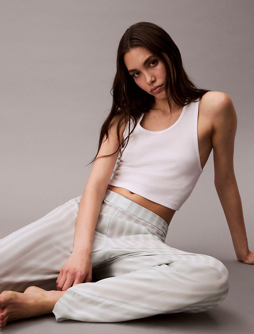 Woven Viscose Sleep Pants Product Image