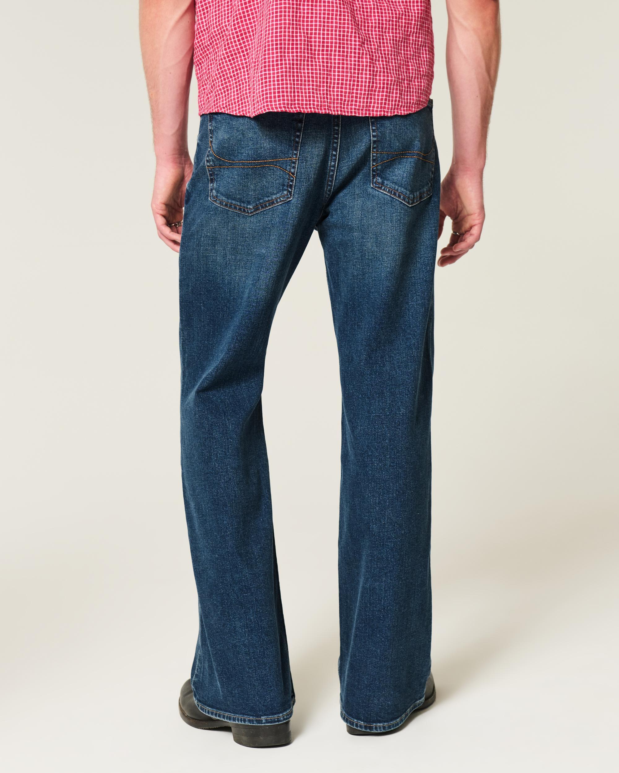 Dark Wash Relaxed Boot Jeans Product Image