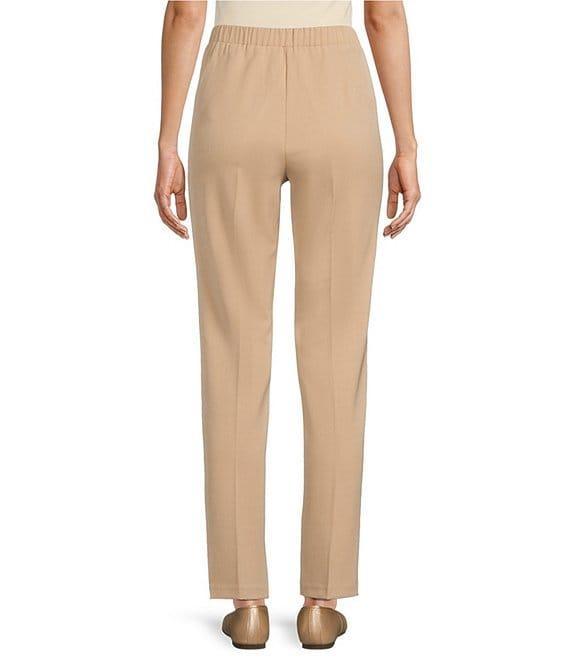 Allison Daley City Stretch Straight Leg Pull-On Pants Product Image