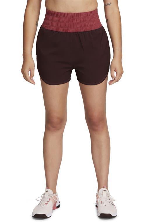 Nike Womens One SE Dri-FIT Ultra-High-Waisted 3 Brief-Lined Shorts Product Image