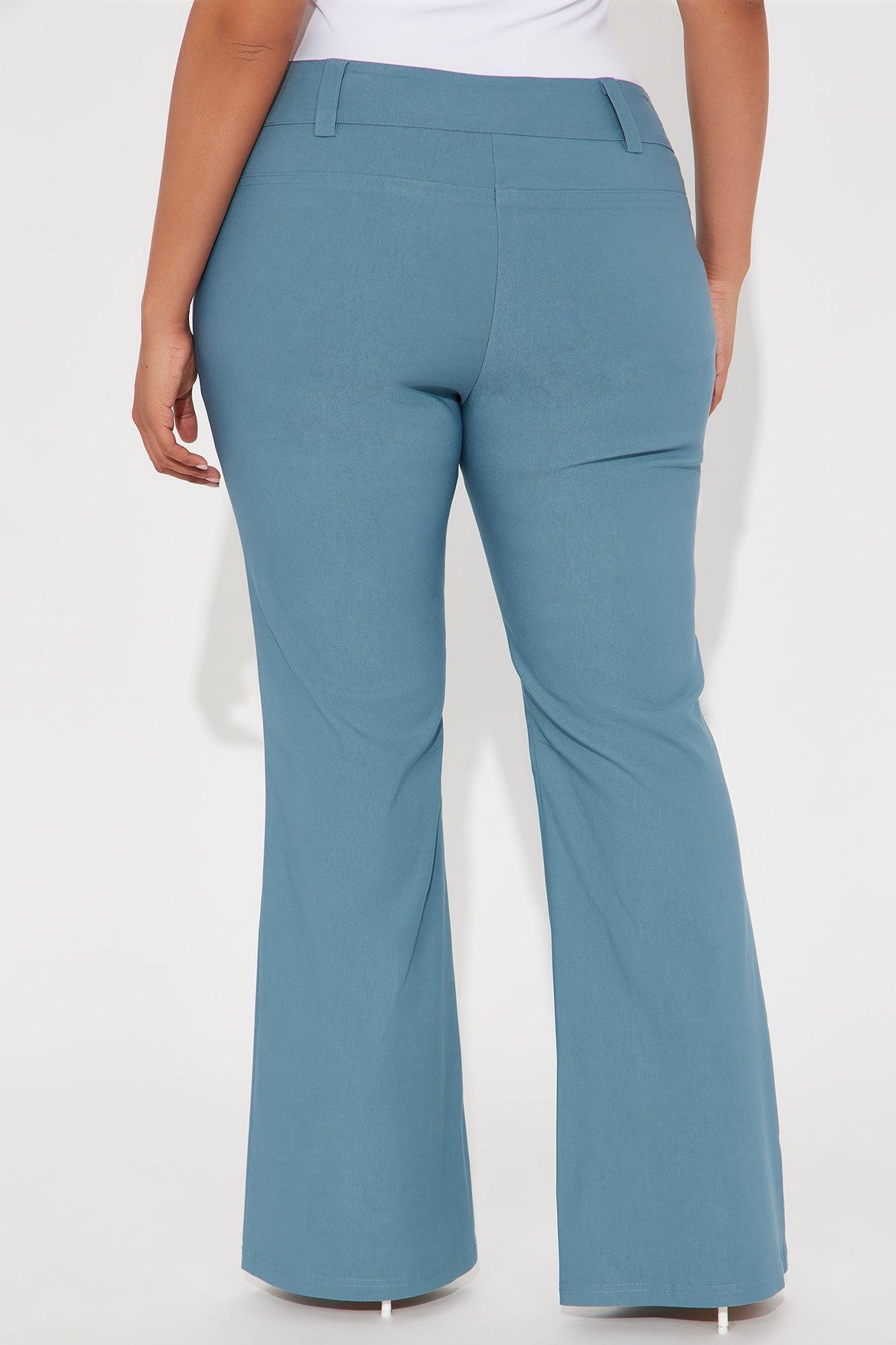 Rou Flare Pant - Blue Product Image