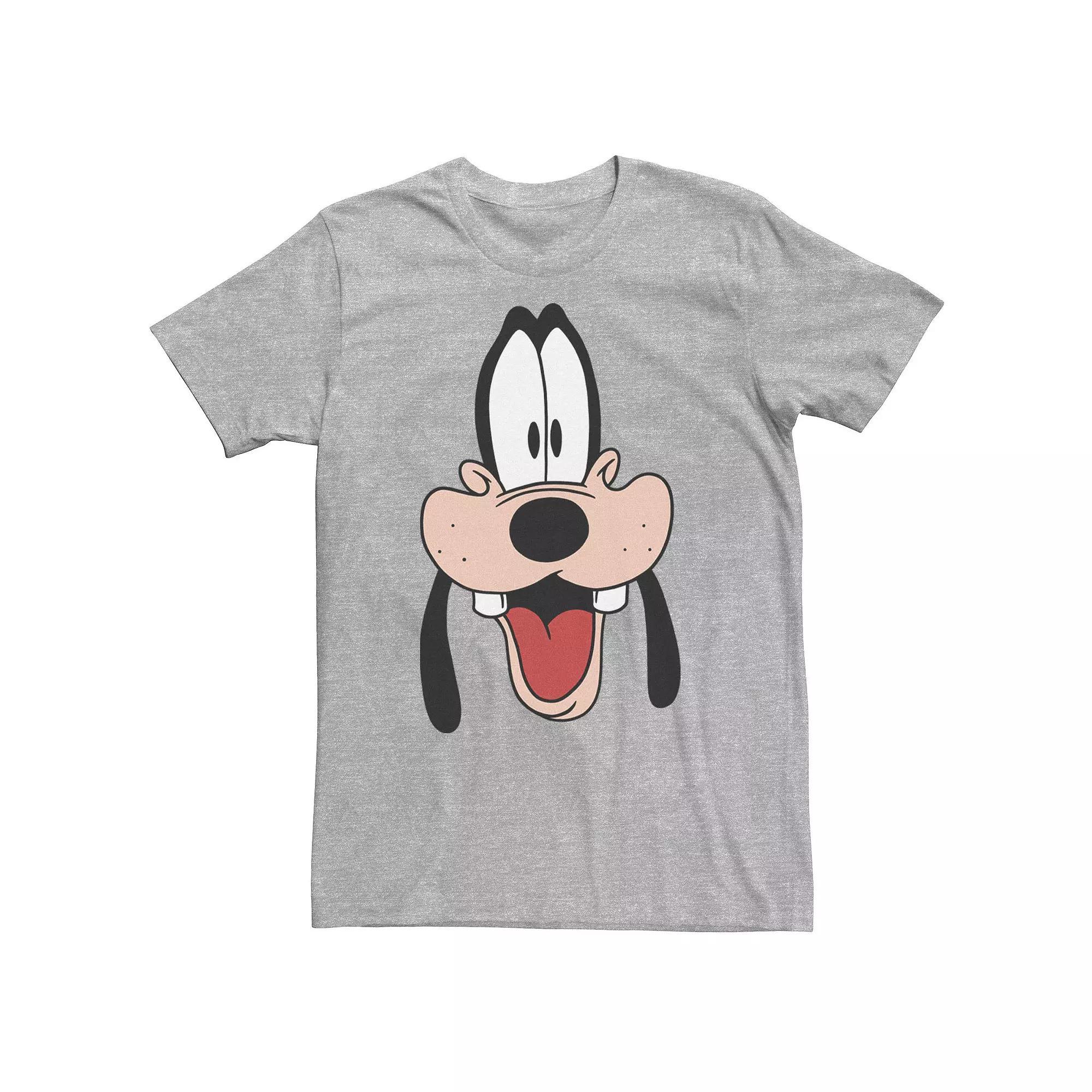 Big & Tall Disney A Goofy Movie Goofy Big Face Tee, Men's,  Product Image