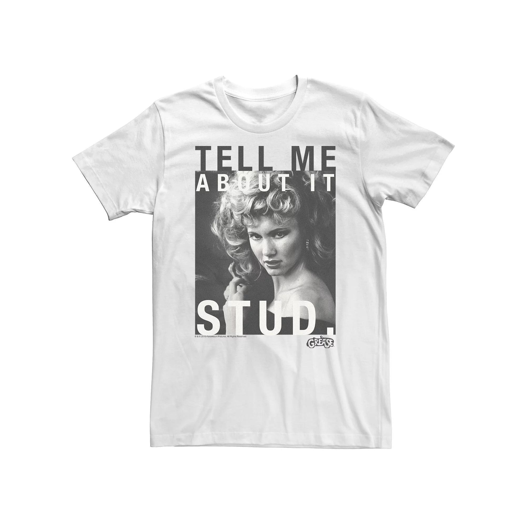 Big & Tall Grease Tell Me About It Graphic Tee, Men's,  Product Image