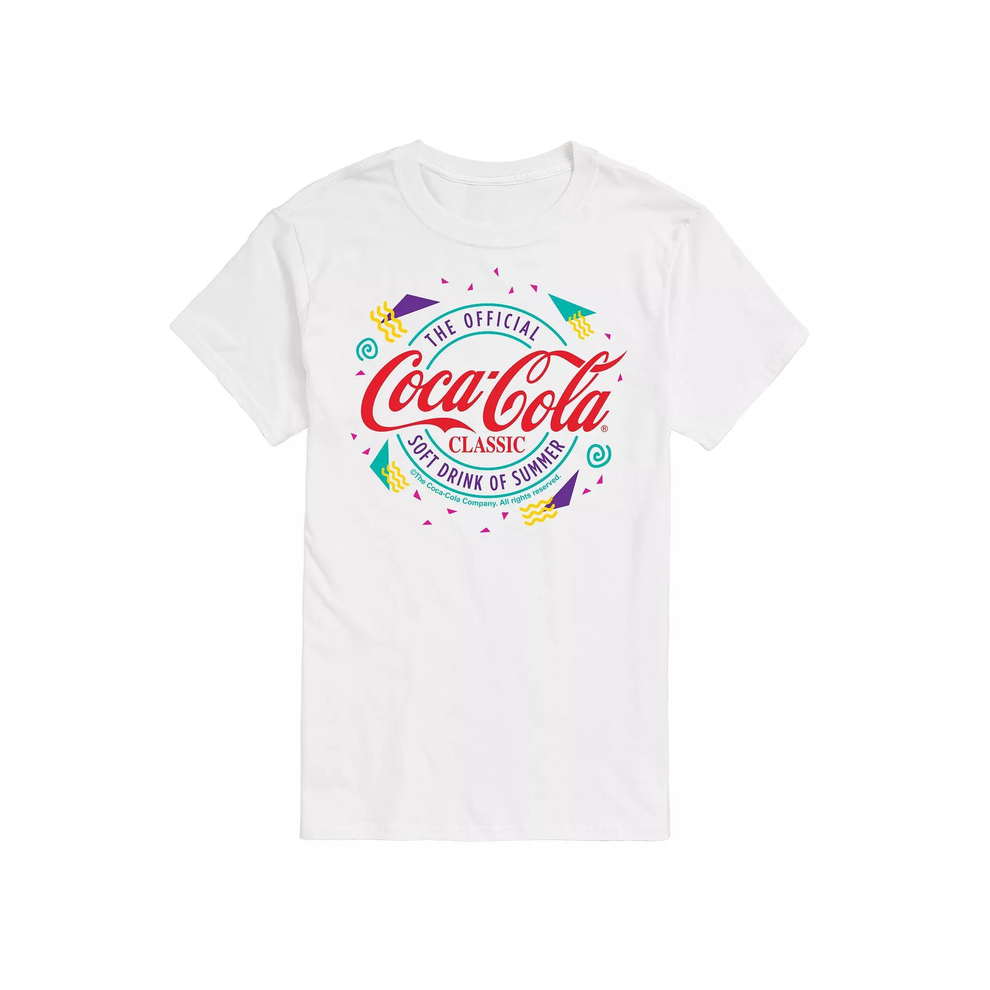 Men's CocaCola 90s Logo Graphic Tee,  Product Image