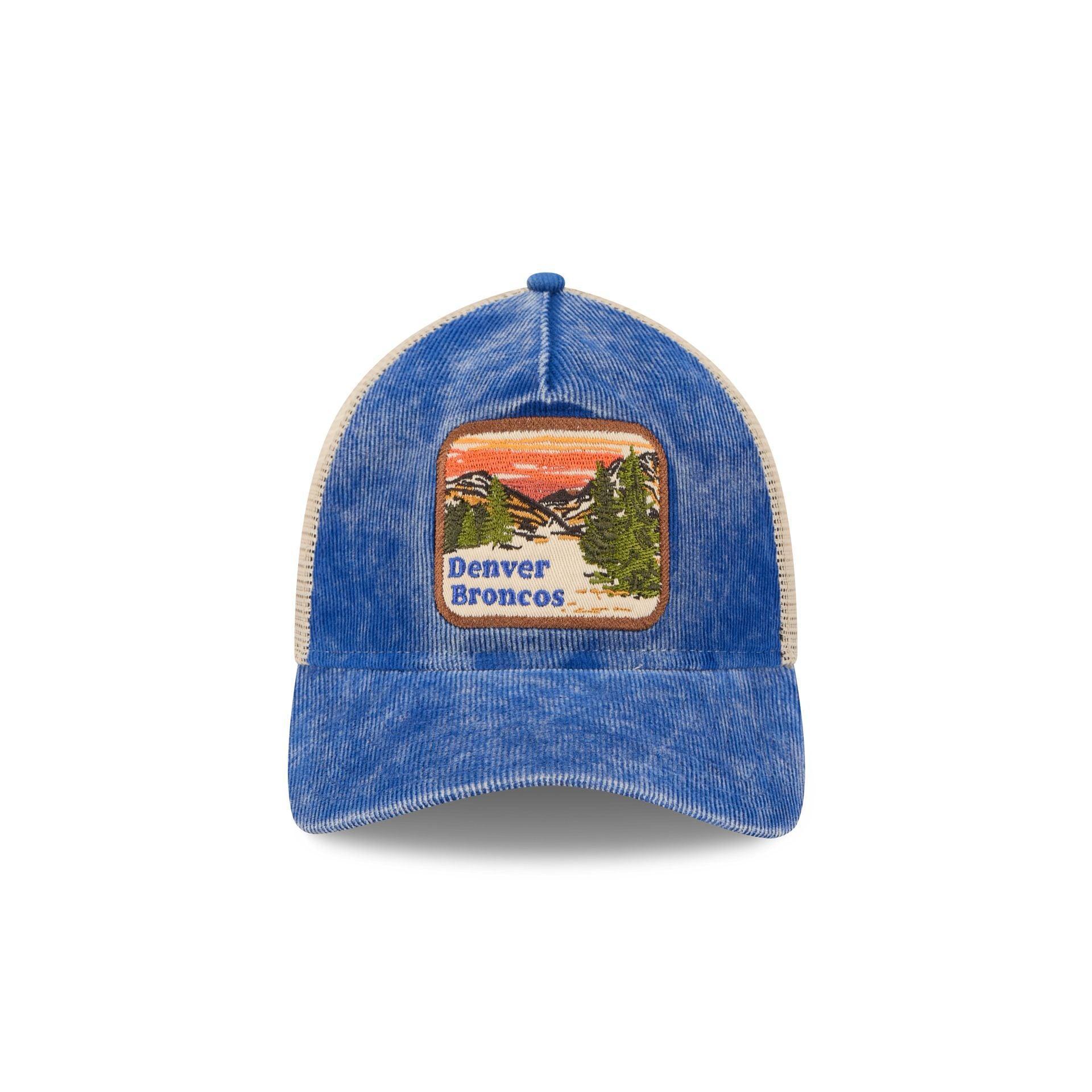 Houston Texans Vintage Landscape 9TWENTY A-Frame Trucker Hat Male Product Image