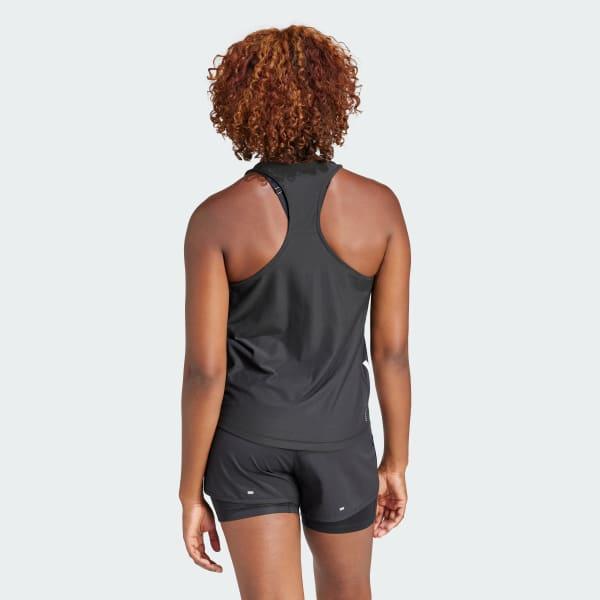 adidas Own The Run Tank Top Black S Womens Product Image