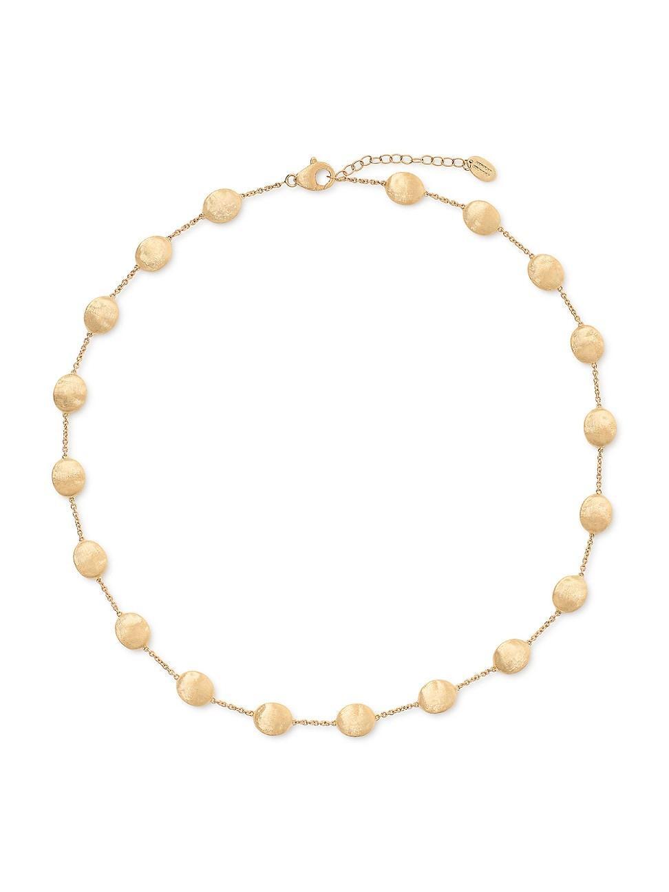 Marco Bicego Siviglia Collection Large Bead Necklace in 18K Yellow Gold, 16 Product Image