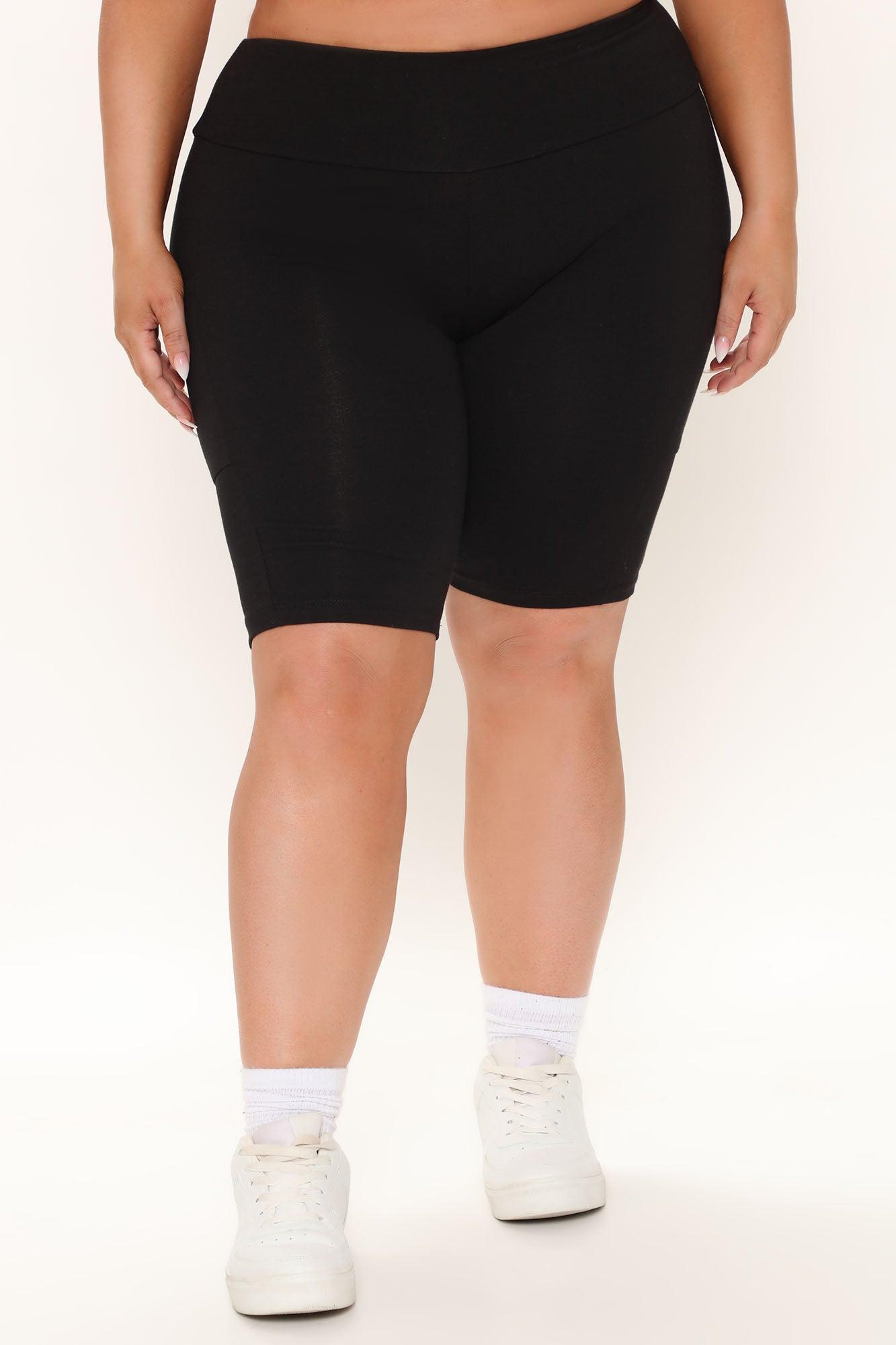 Keeping Up Biker Short - Black Product Image