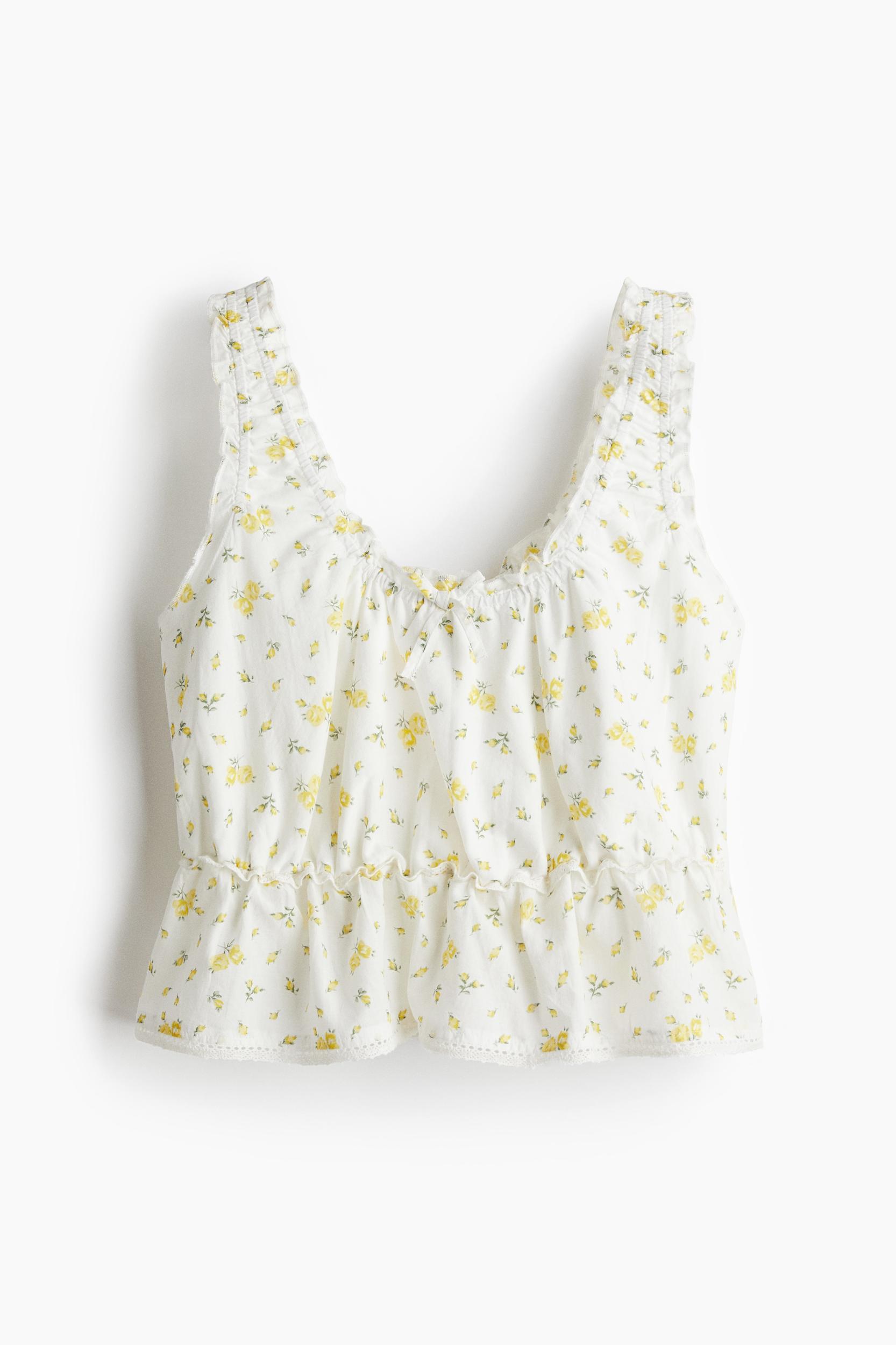 Gathered Peplum Top Product Image