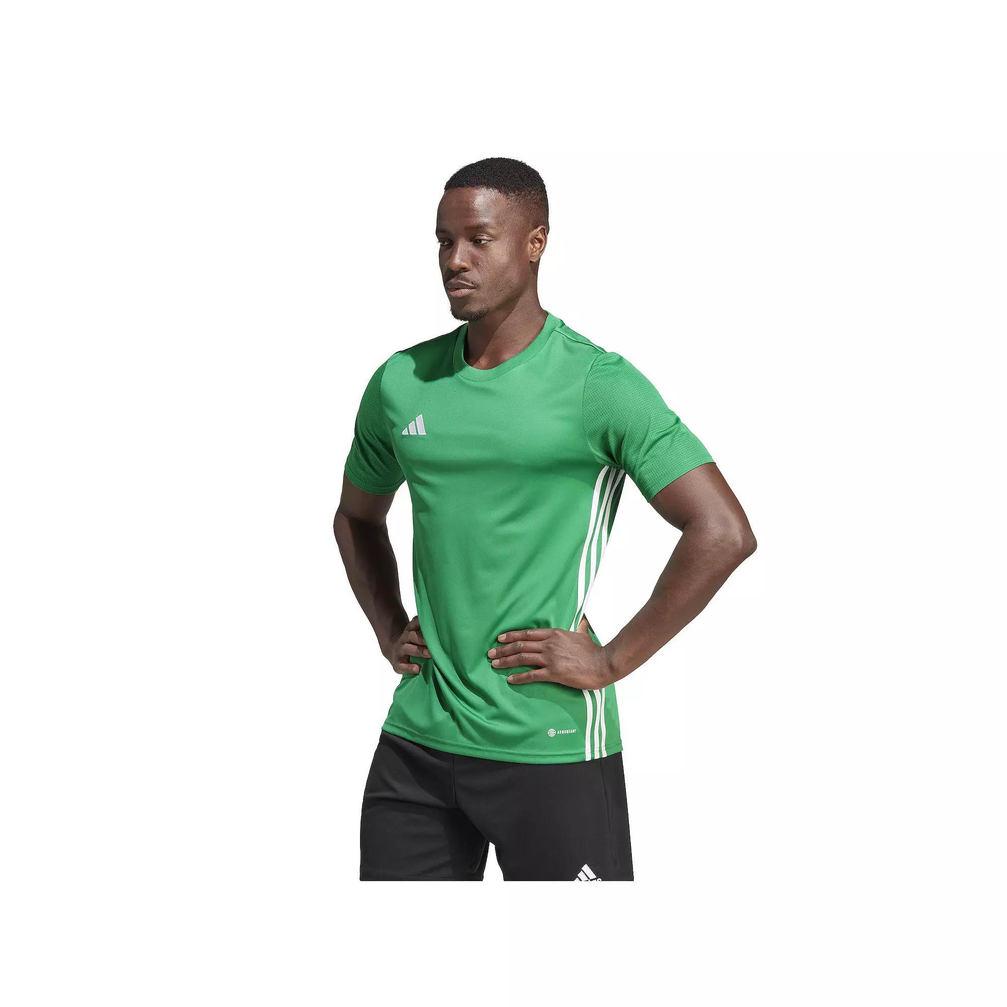 Men's adidas Tabela 23 Tee, Size: XXL, Multi Green White Product Image