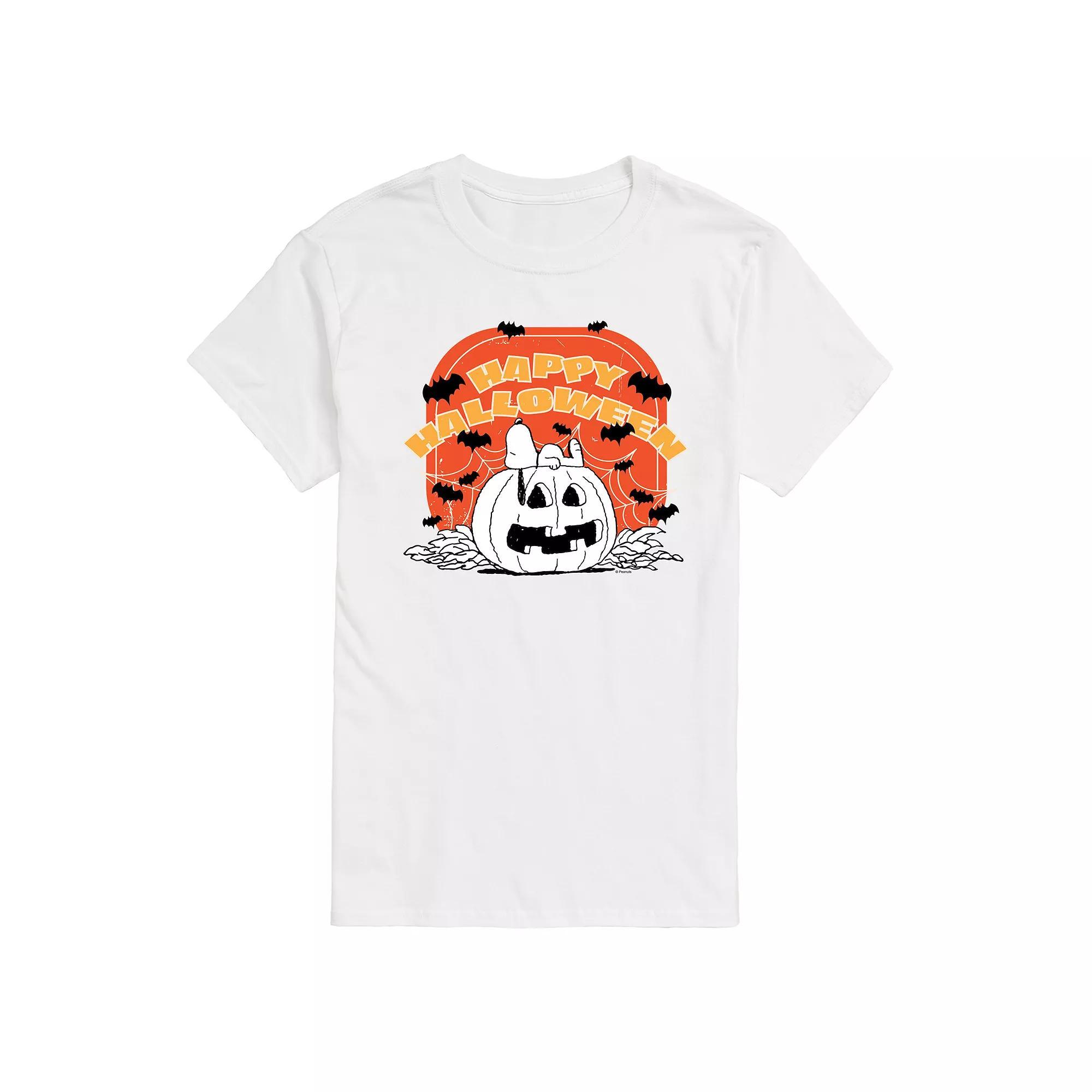 Men's Peanuts Retro Halloween Graphic Tee,  Product Image