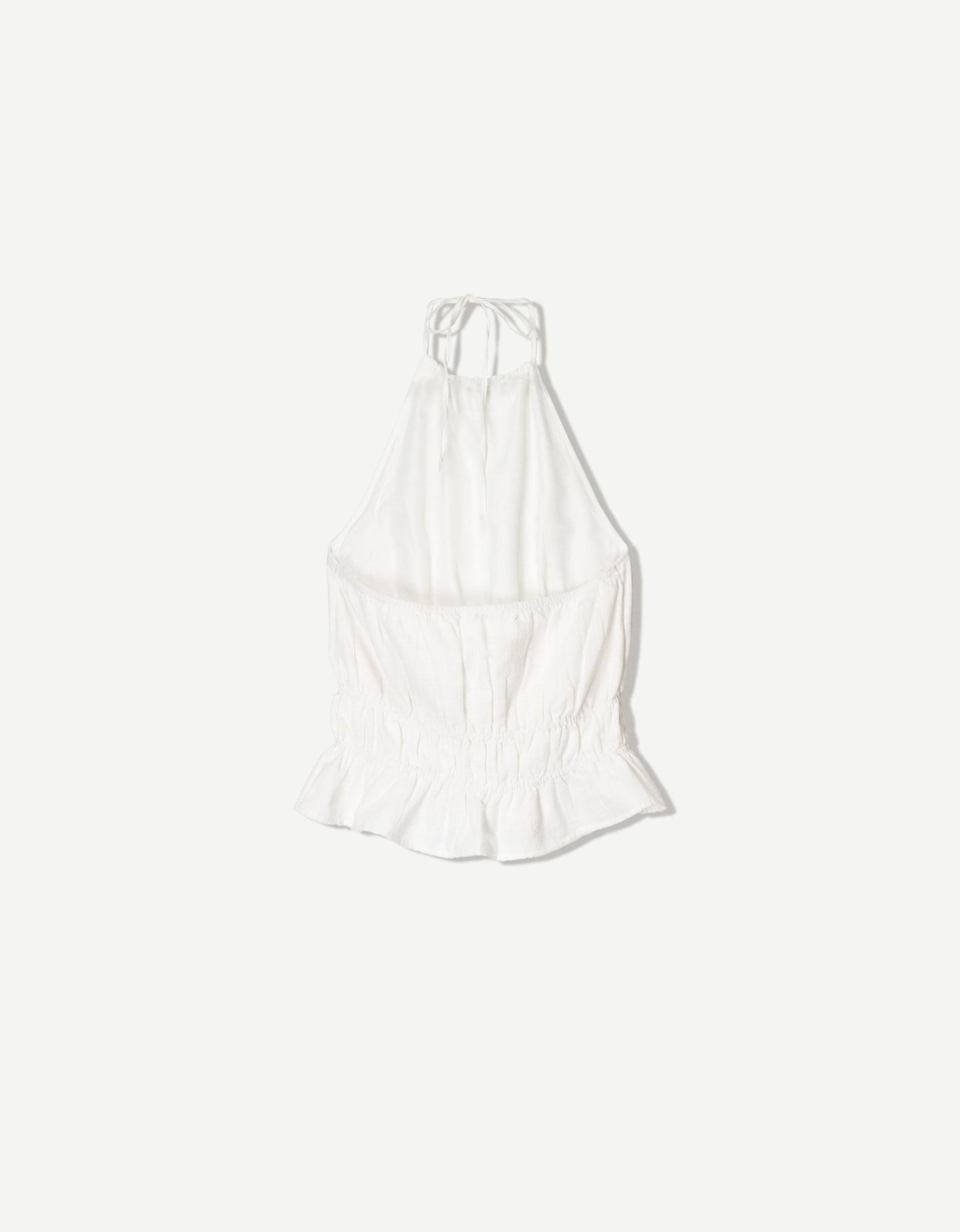 Rustic top with gathering Product Image